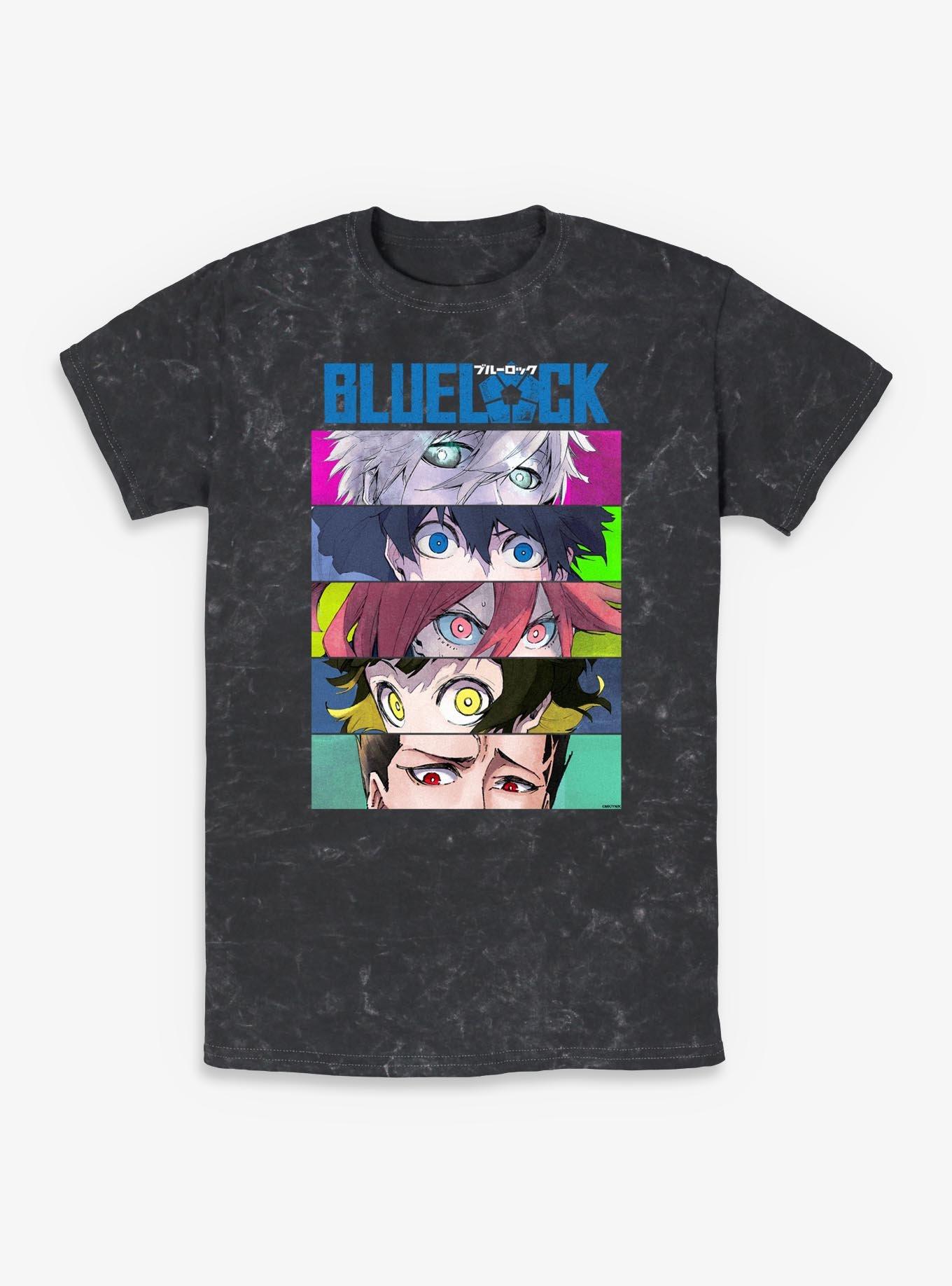 Blue Lock Eyes Mineral Wash T-Shirt