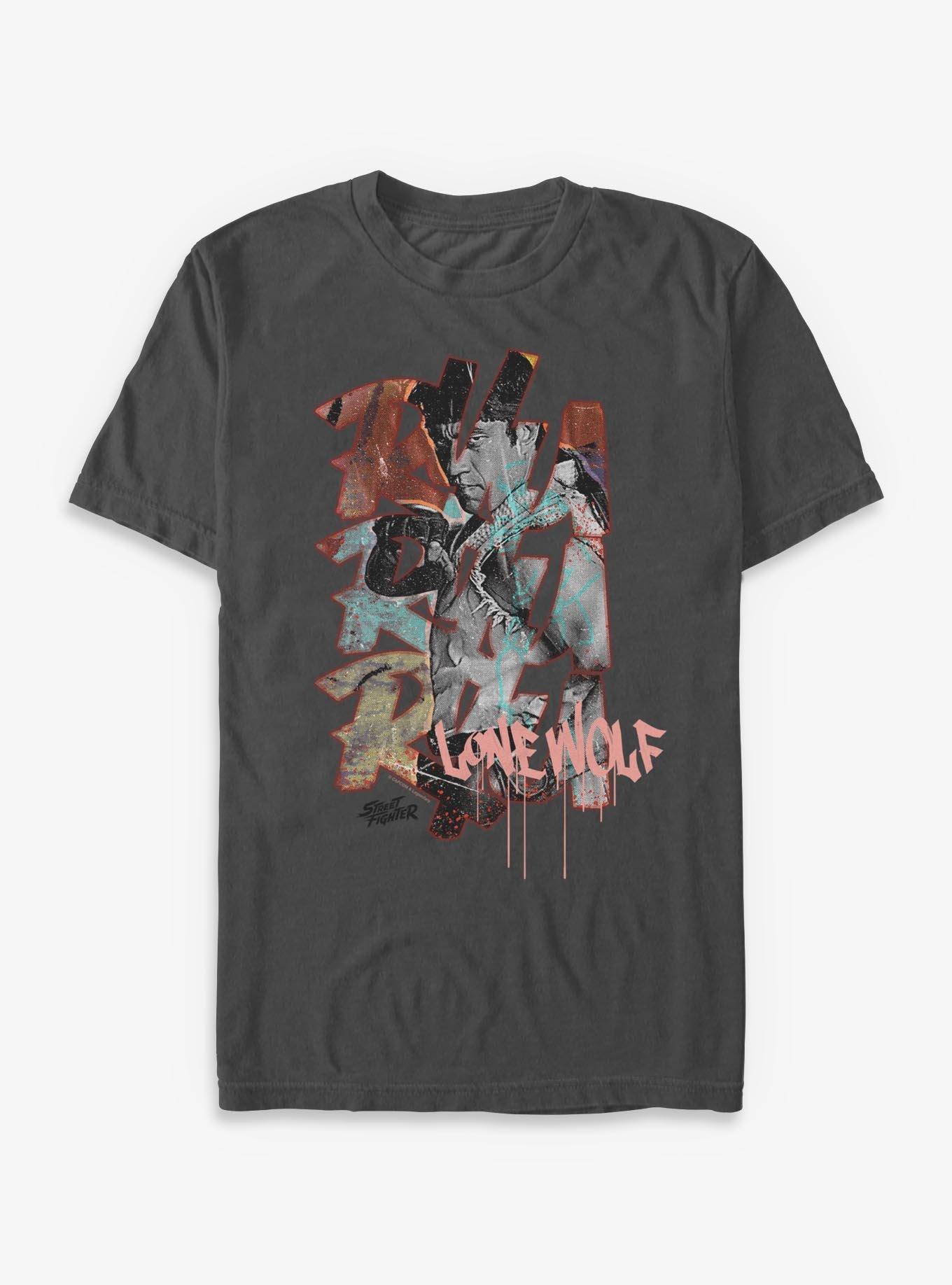 Street Fighter Ryu Lone Wolf T-Shirt