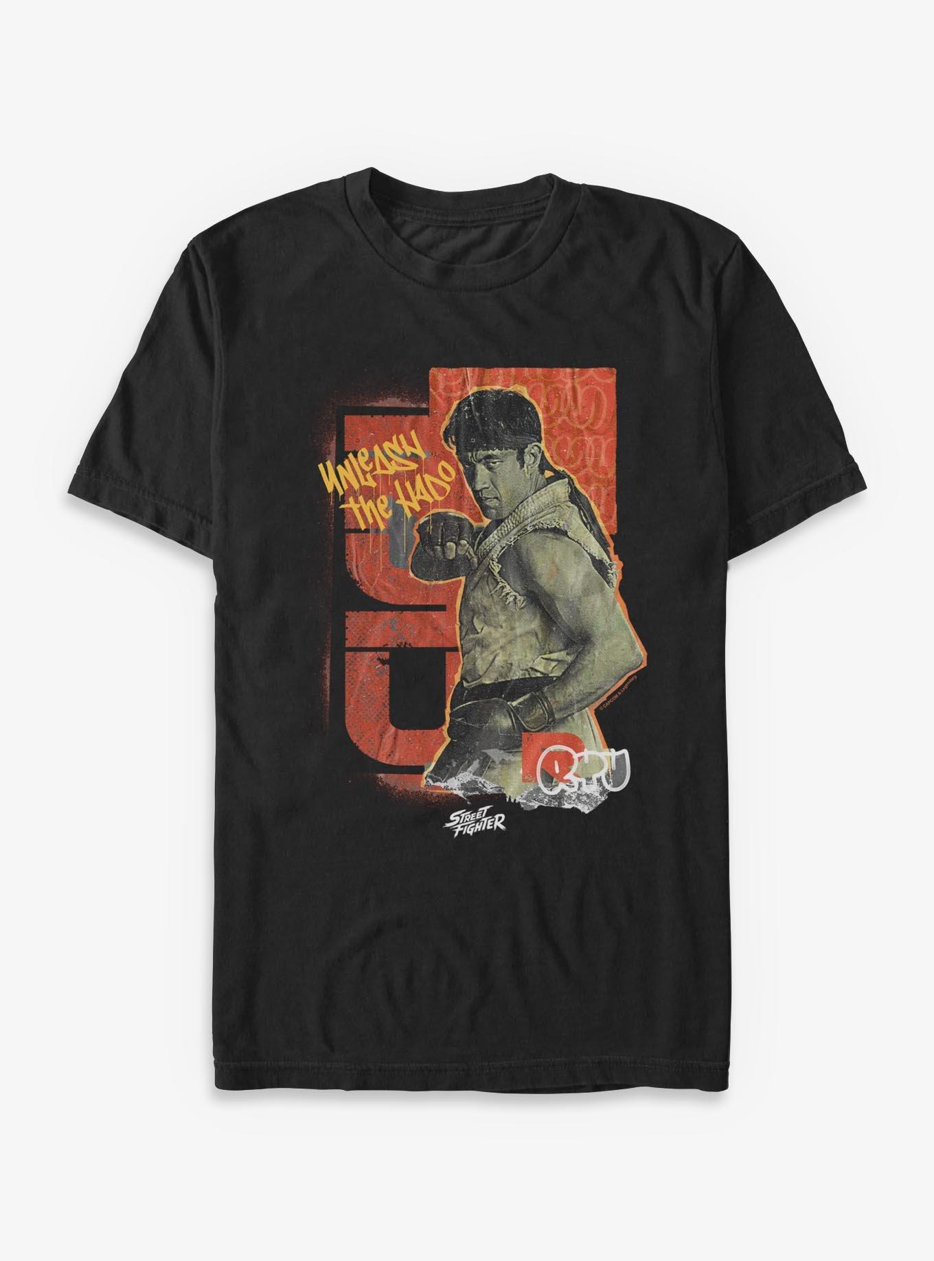 Street Fighter Ryu Unleash The Hado T-Shirt