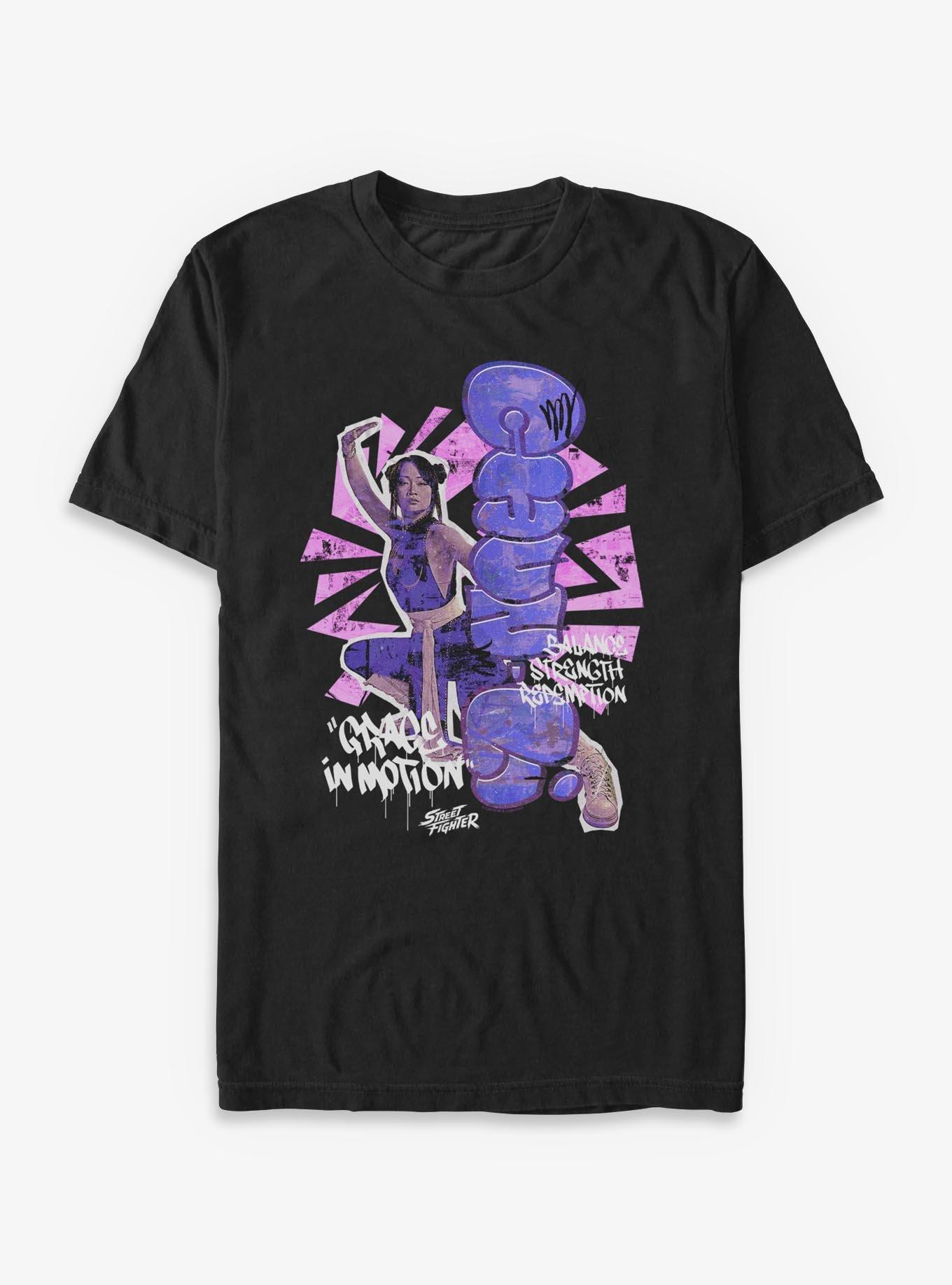 Street Fighter Chun-Li Grace In Motion T-Shirt