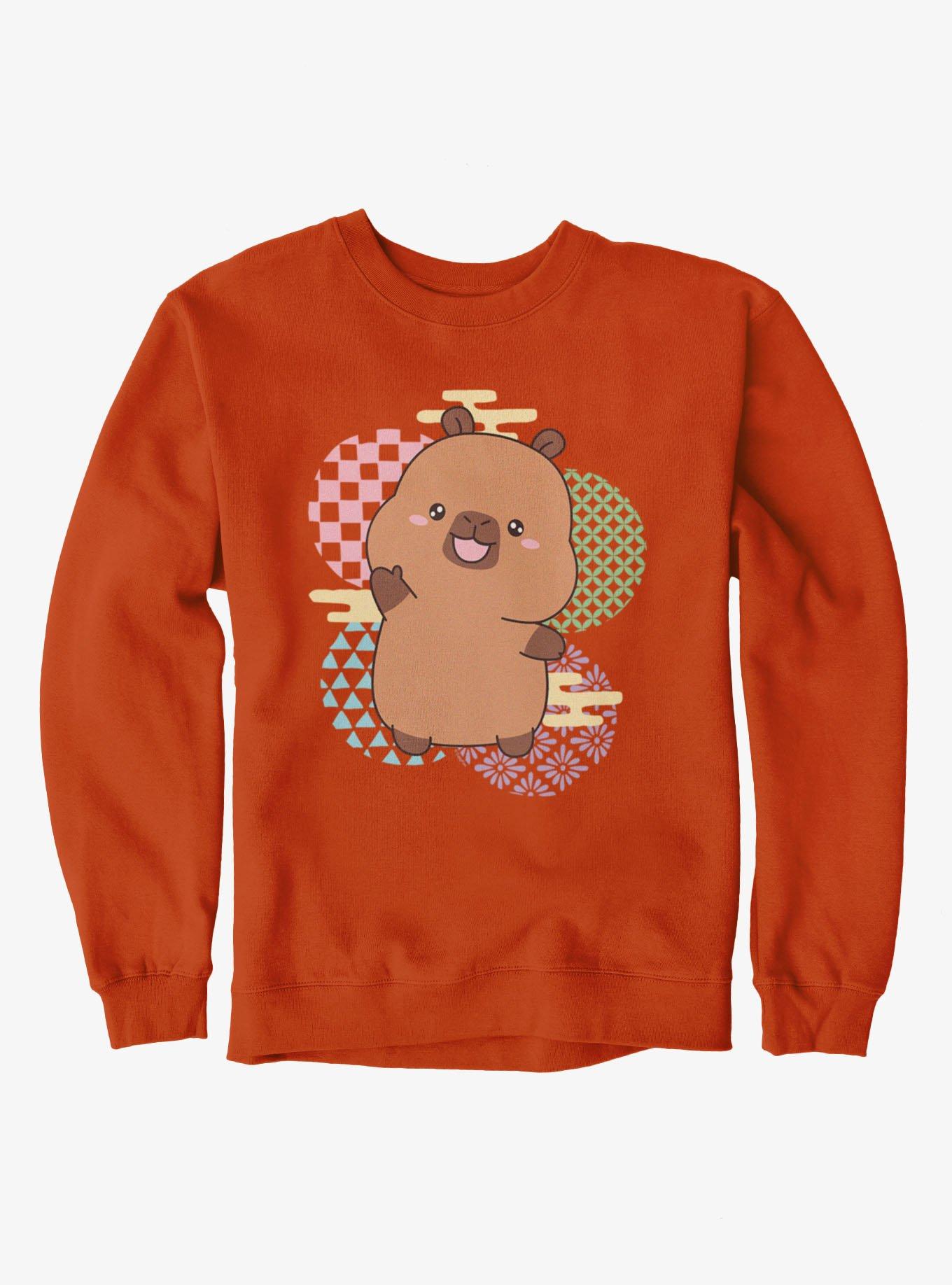 Capyfun Capybara Happy Wave Capy Sweatshirt