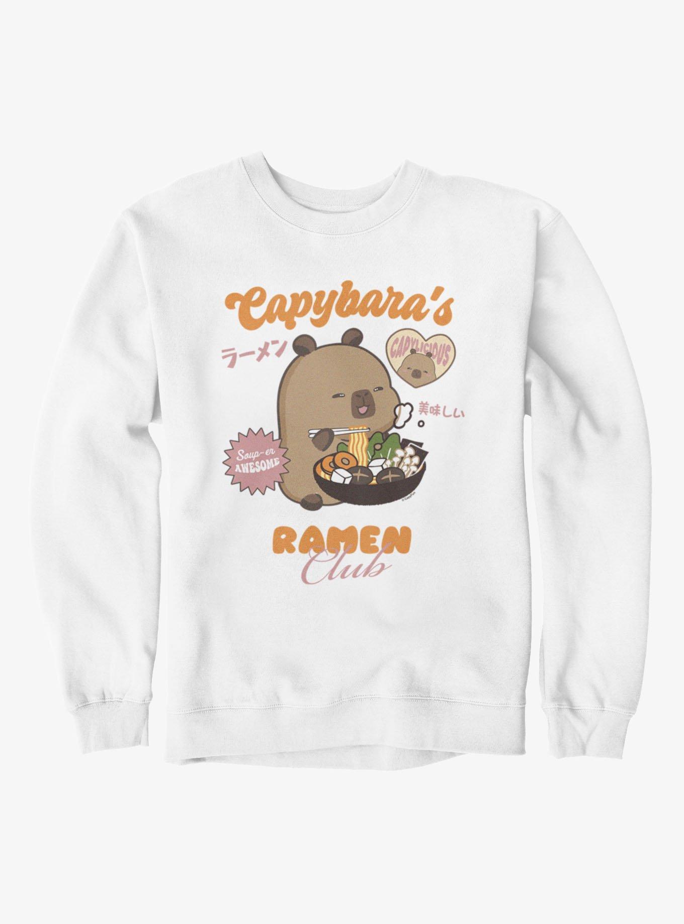 Capyfun Capybara Ramen Club Sweatshirt
