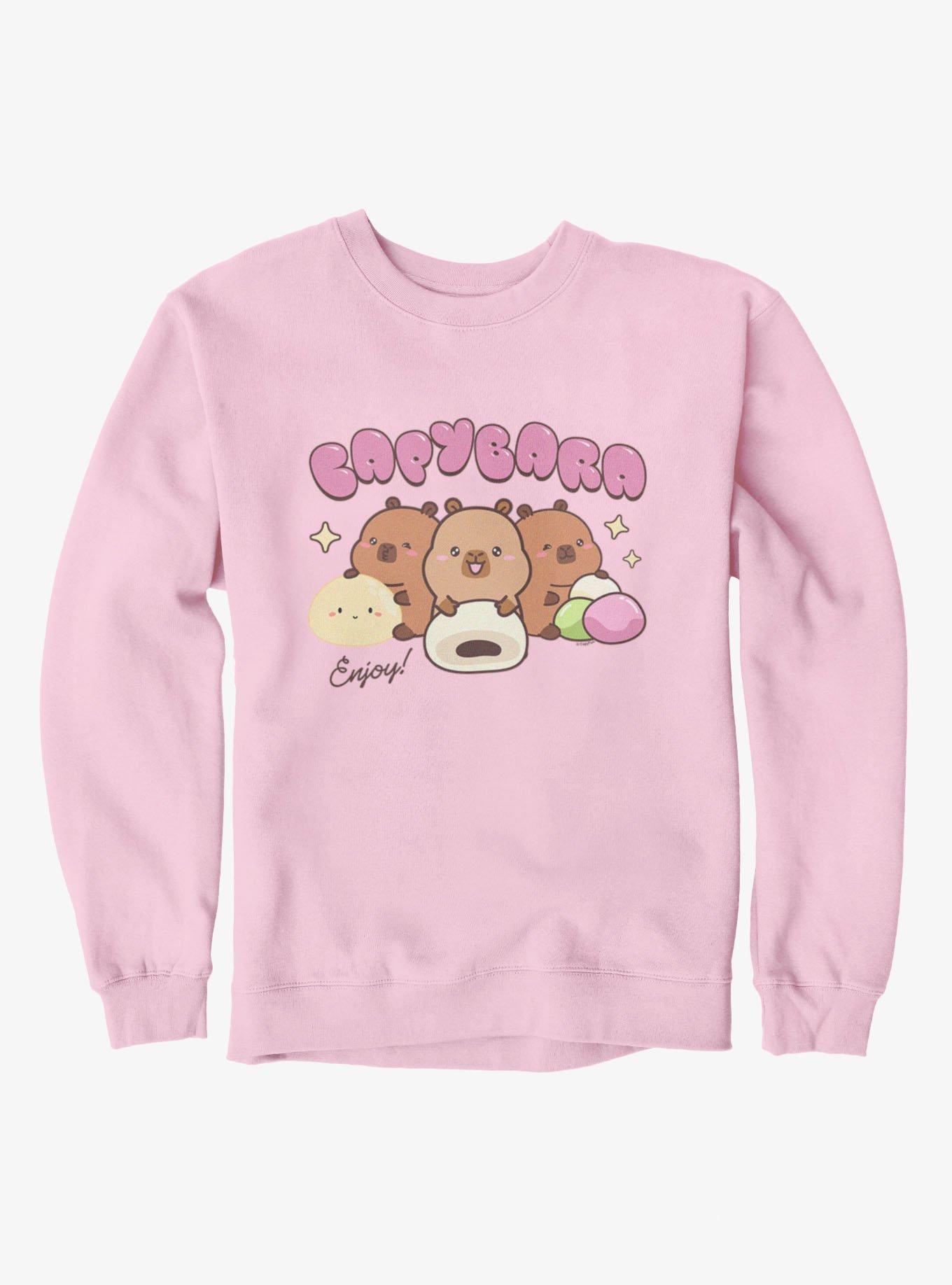 Capyfun Capybara Snack Time Sweets Sweatshirt