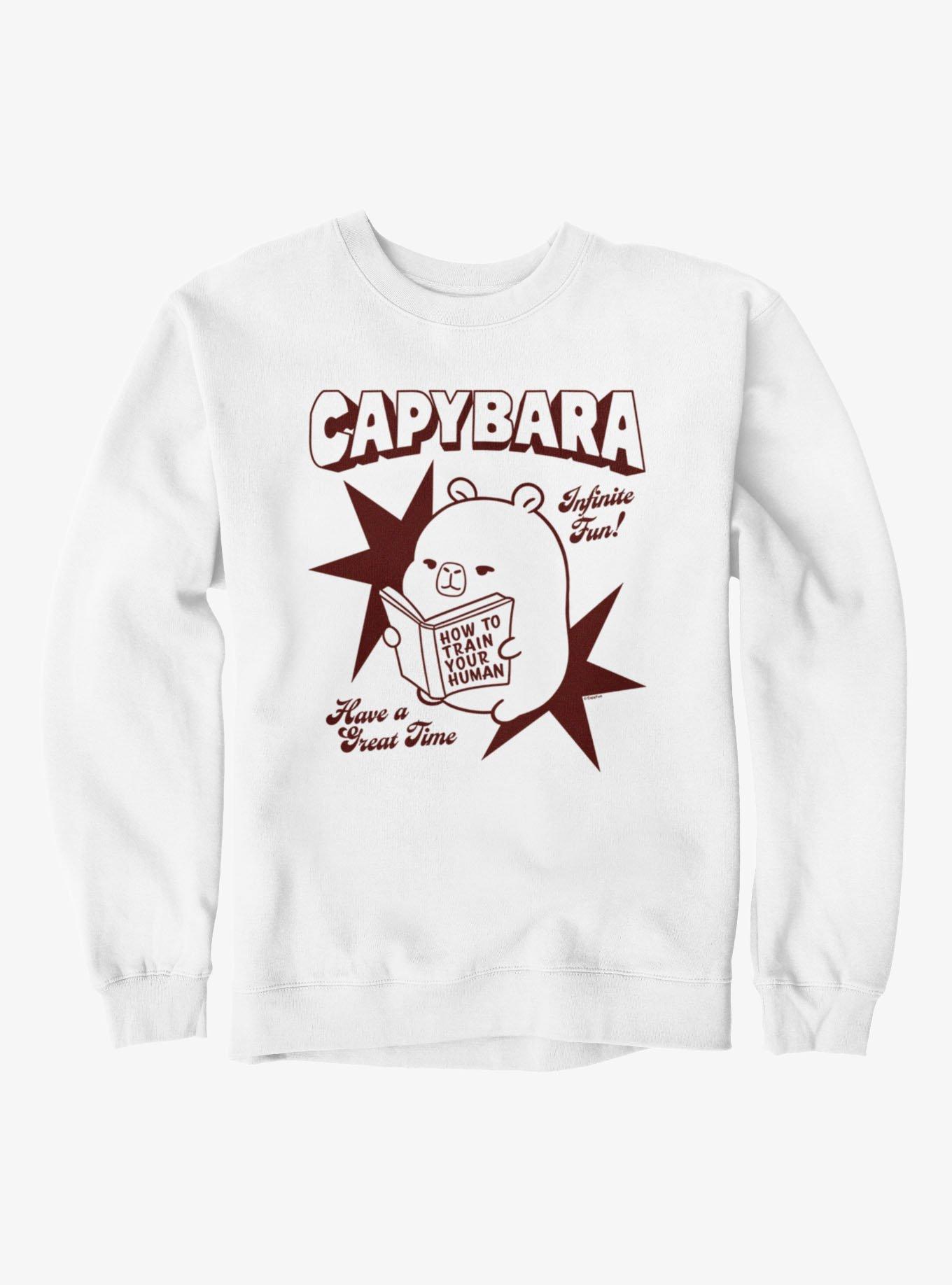 Capyfun Capybara Infinite Fun! Sweatshirt