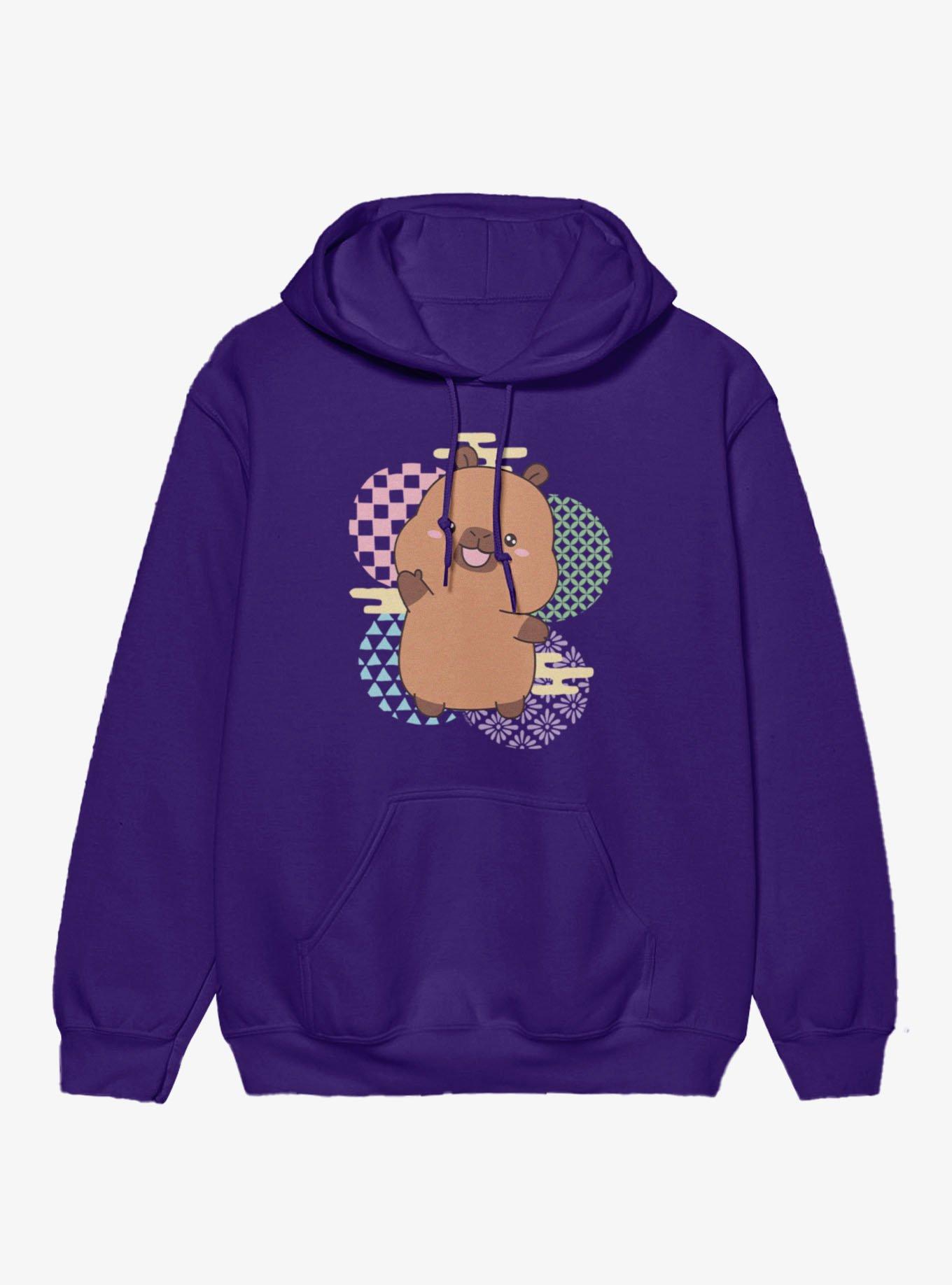 Capyfun Capybara Happy Wave Capy Hoodie