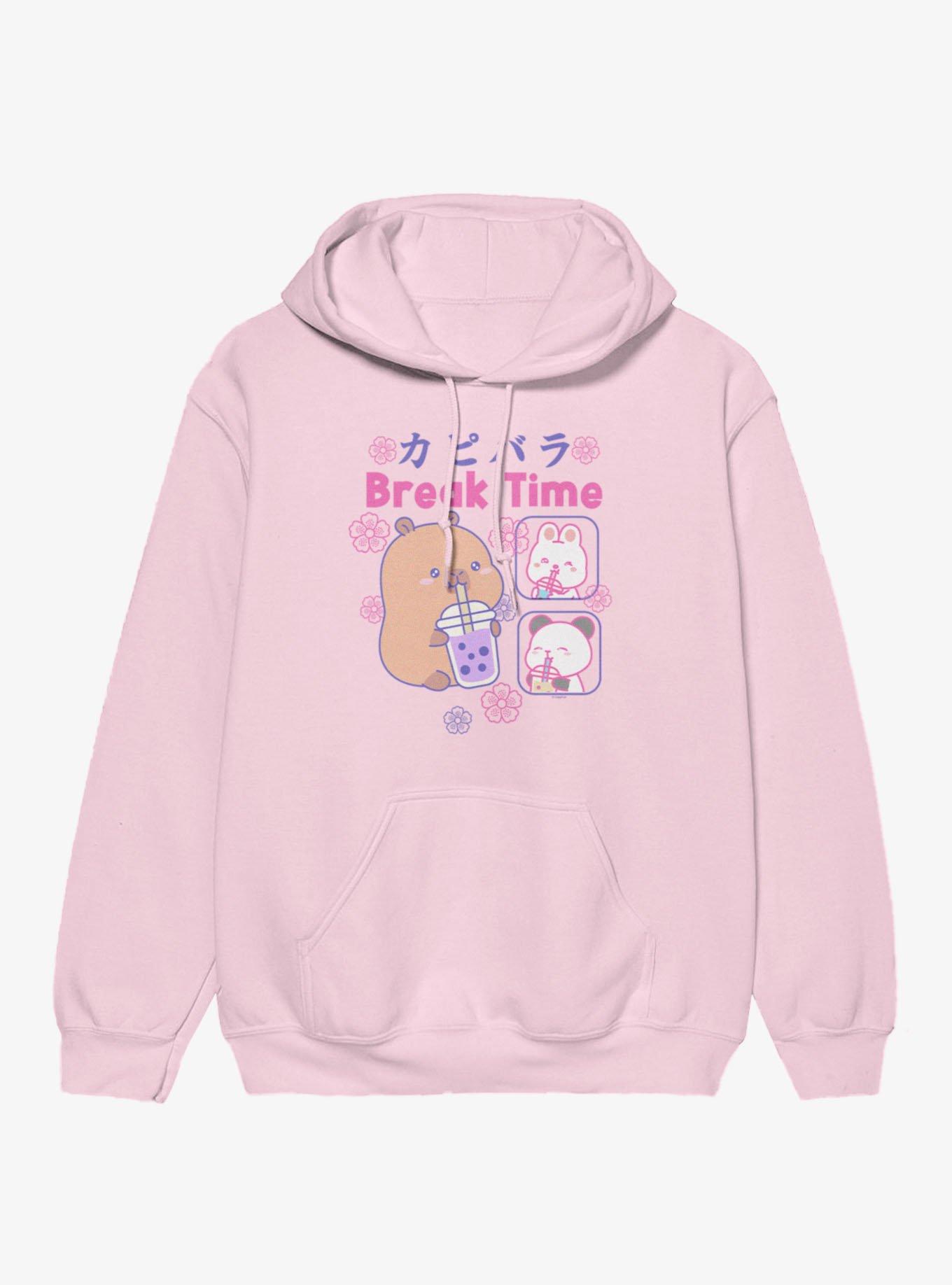 Capyfun Capybara Break Time Boba Hoodie