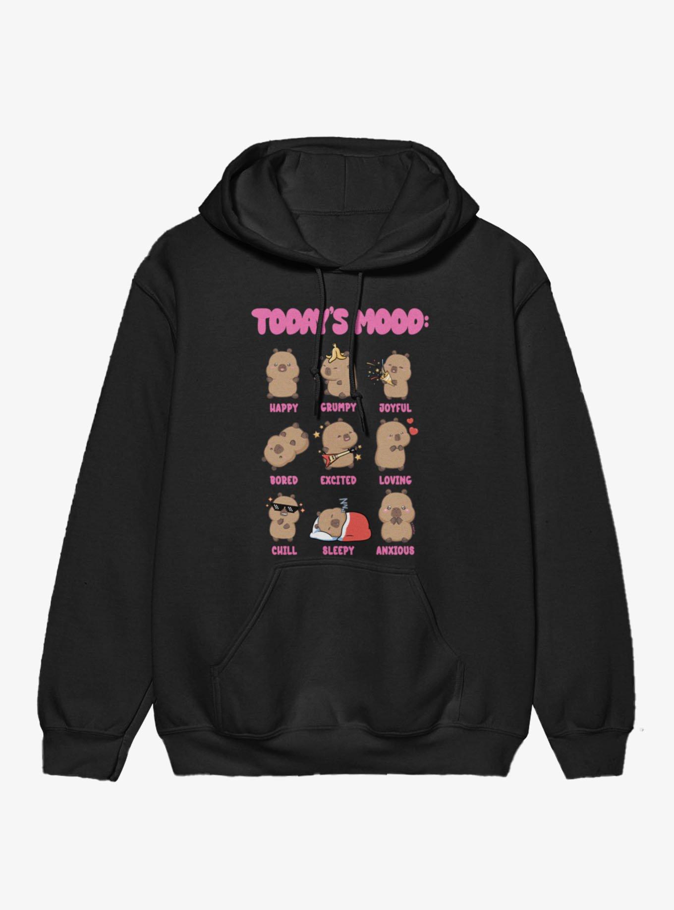 Capyfun Capybara Today'S Mood Capy Hoodie
