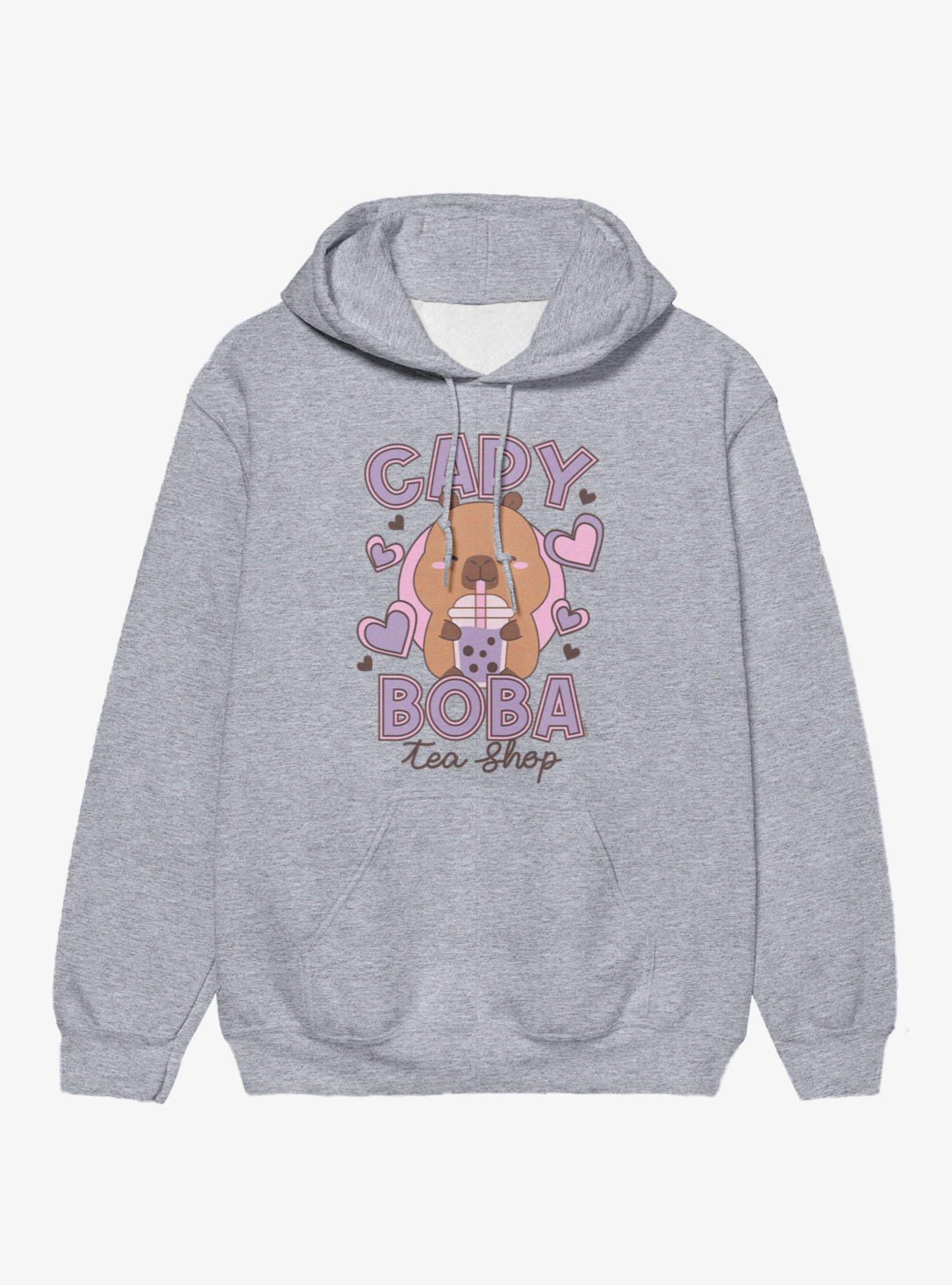 Capyfun Capybara Capy Boba Tea Shop Hoodie