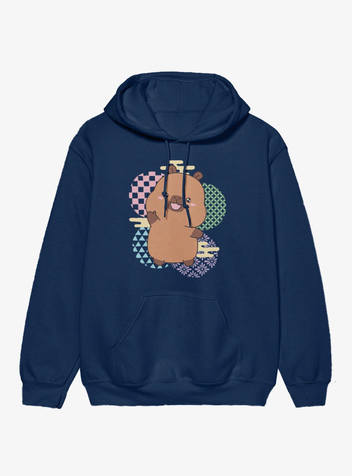 Capyfun Capybara Happy Wave Capy Hoodie