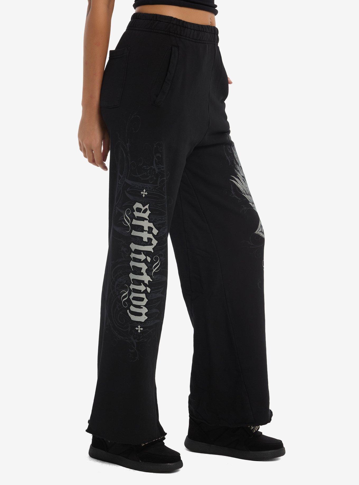 AFFLICTIONCLOTHING Affliction Skull Cross Sweatpants