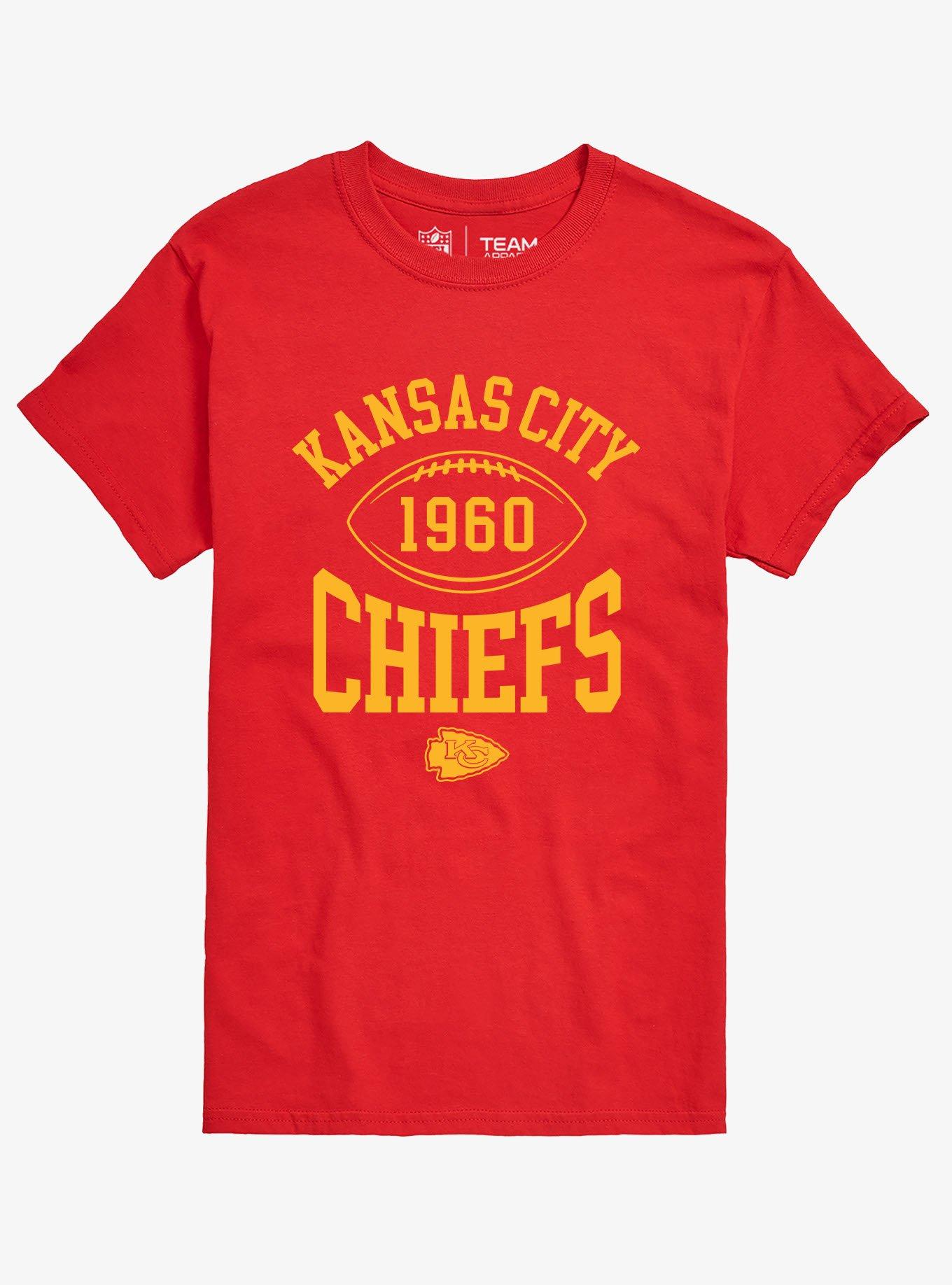 NFL Kansas City Chiefs Pro Block Football T-Shirt