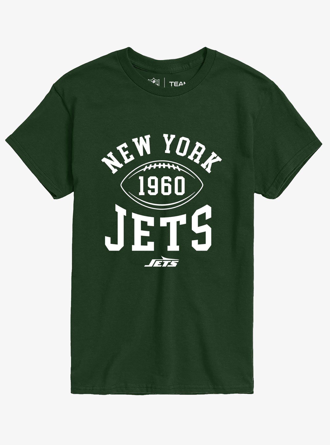 NFL New York Jets Pro Block Football T-Shirt - GREEN | Hot Topic