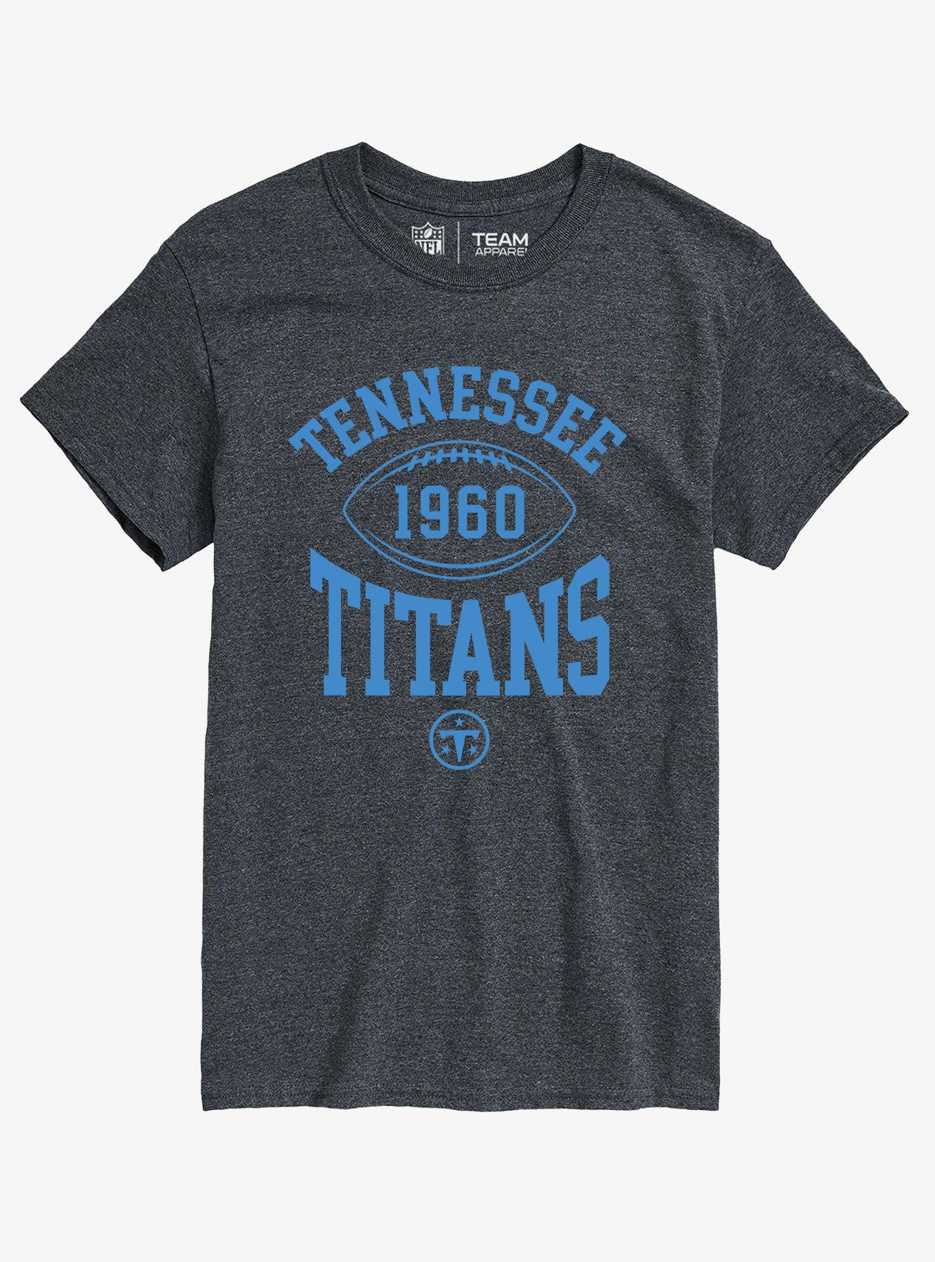 NFL Tennessee Titans Pro Block Football T-Shirt - GREY | Hot Topic