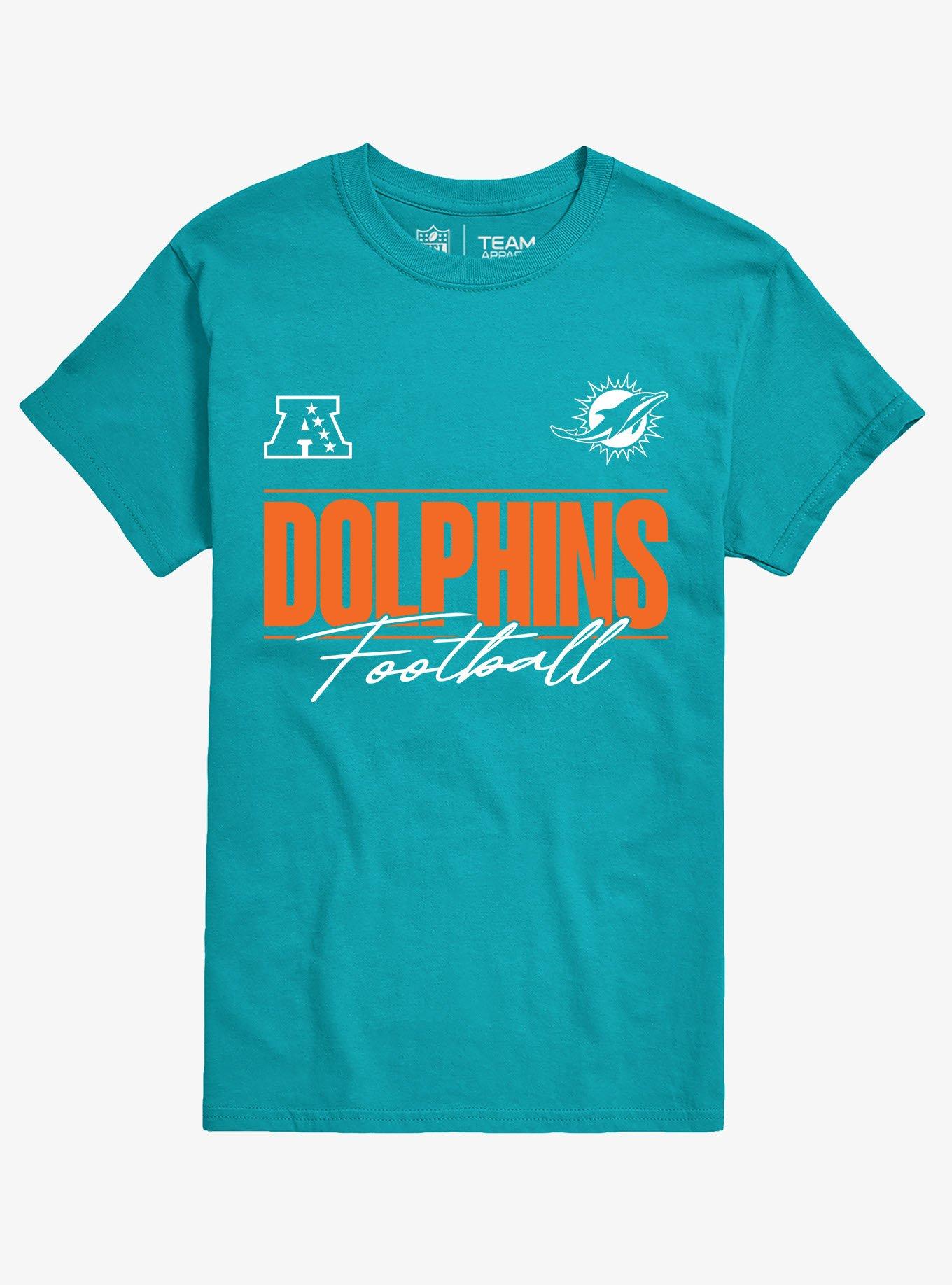 NFL Miami Dolphins Football Jersey T-Shirt - BLUE | Hot Topic