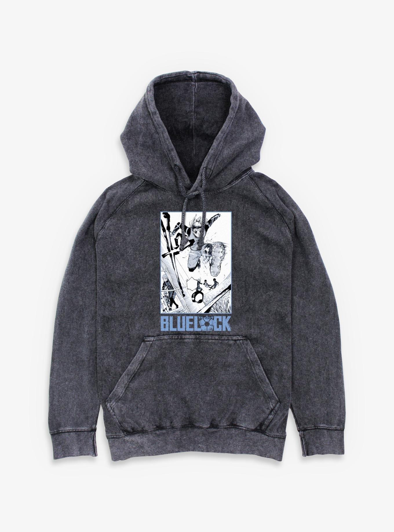 Blue Lock Gin Gagamaru Mineral Wash Hoodie