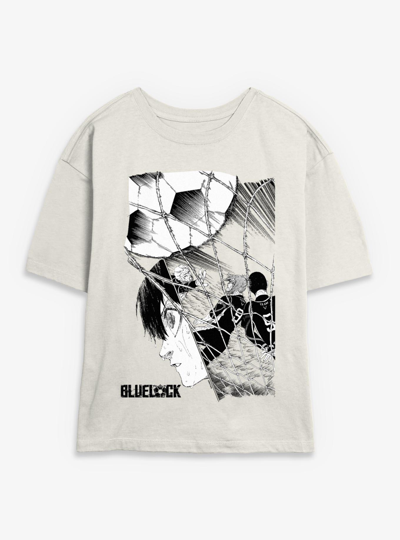 Blue Lock Goal! Girls Skimmer T-Shirt, EGRET, hi-res view 1