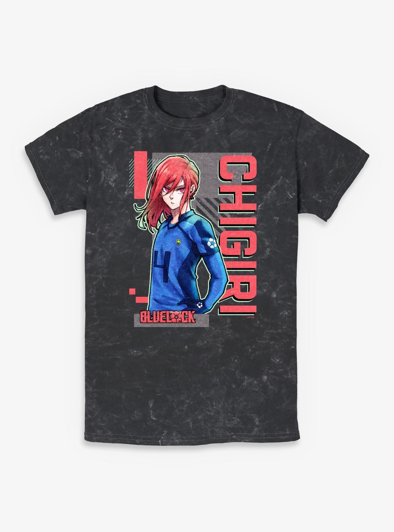 Blue Lock Chigiri Sporting Mineral Wash T-Shirt