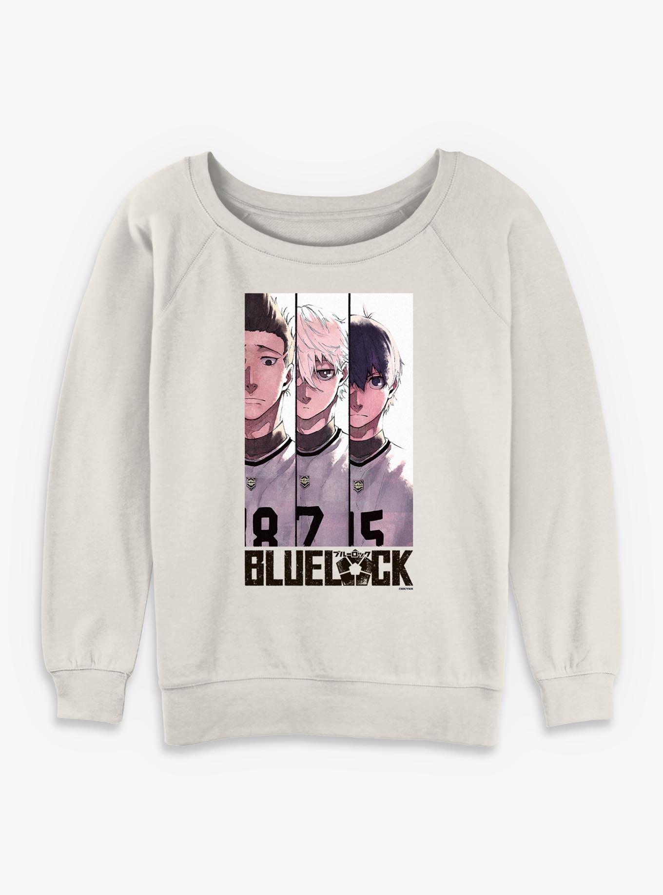 Blue Lock Team Blue Lock Eleven Girls Slouchy Sweatshirt