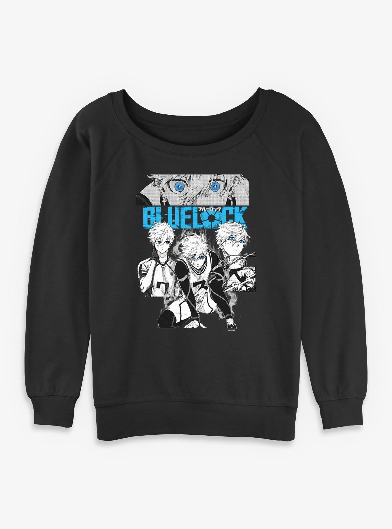 Blue Lock Seishiro Nagi Girls Slouchy Sweatshirt