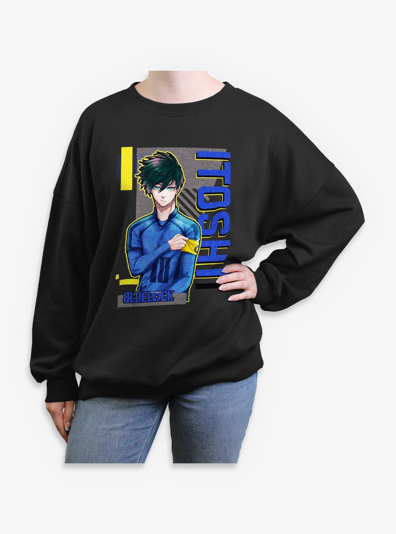 Blue Lock Itoshi Sporting Girls Oversized Sweatshirt