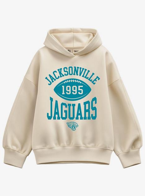 NFL　ユニフォーム、ニット帽、パーカー NFL Jacksonville Jaguars Pro Block Football Girls Oversized Hoodie