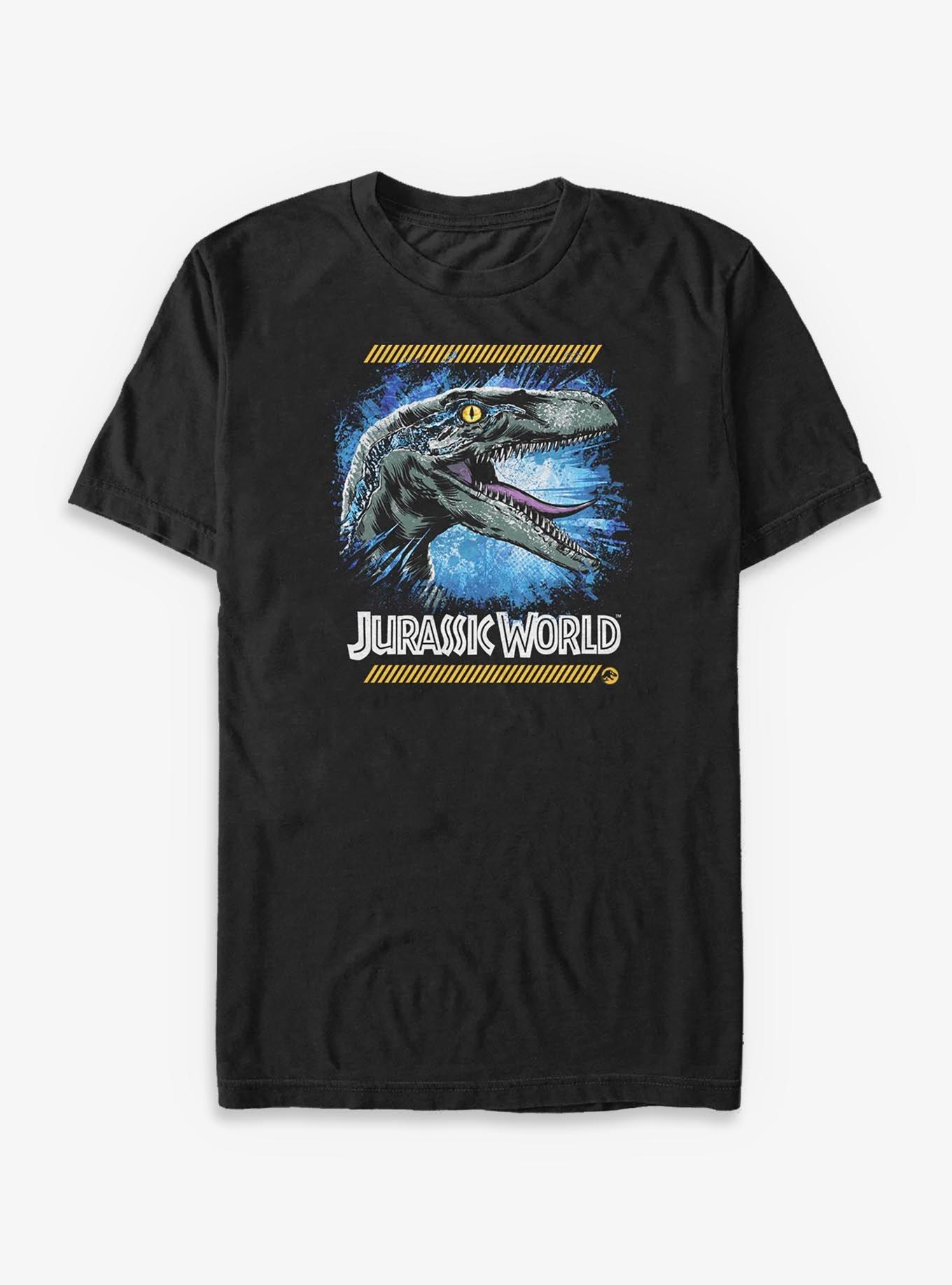 Jurassic Park Head Games Big & Tall T-Shirt, BLACK, hi-res view 1