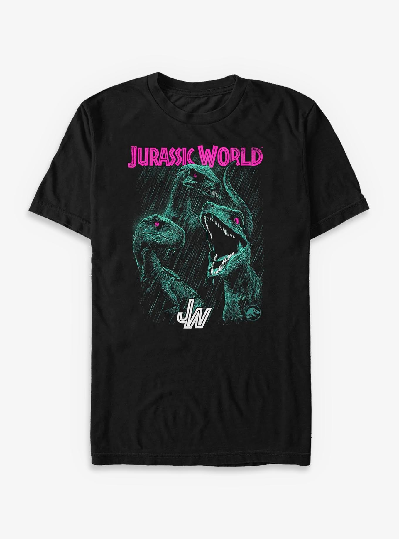 Jurassic Park Bright Raptor Squad Big & Tall T-Shirt