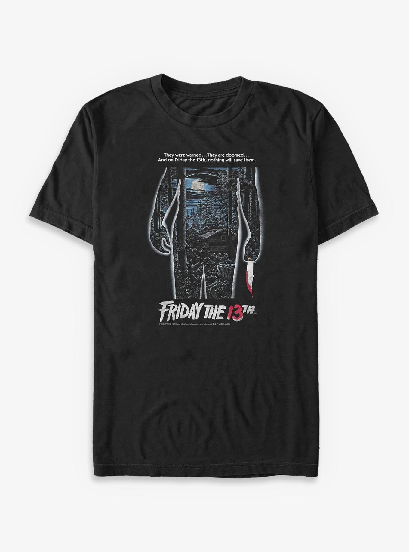 Friday the 13th Poster Big & Tall T-Shirt