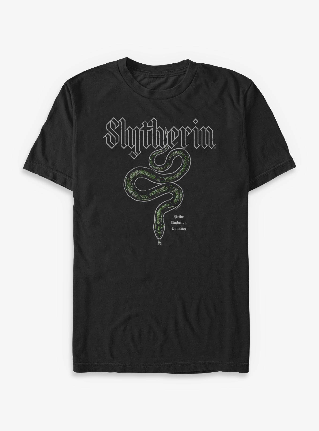 Harry Potter Slytherin Snake Tattoo Big & Tall T-Shirt
