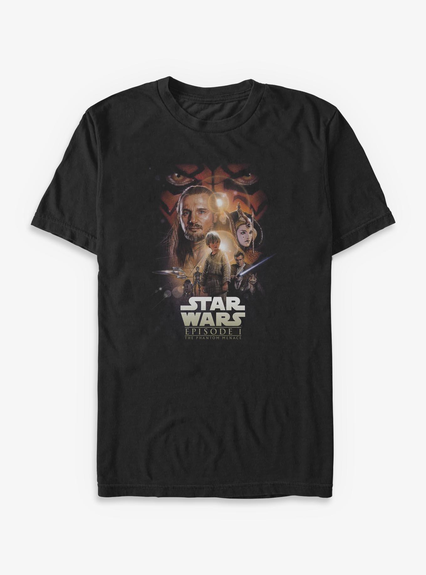 Star Wars: Episode I - The Phantom Menace Poster Big & Tall T-Shirt