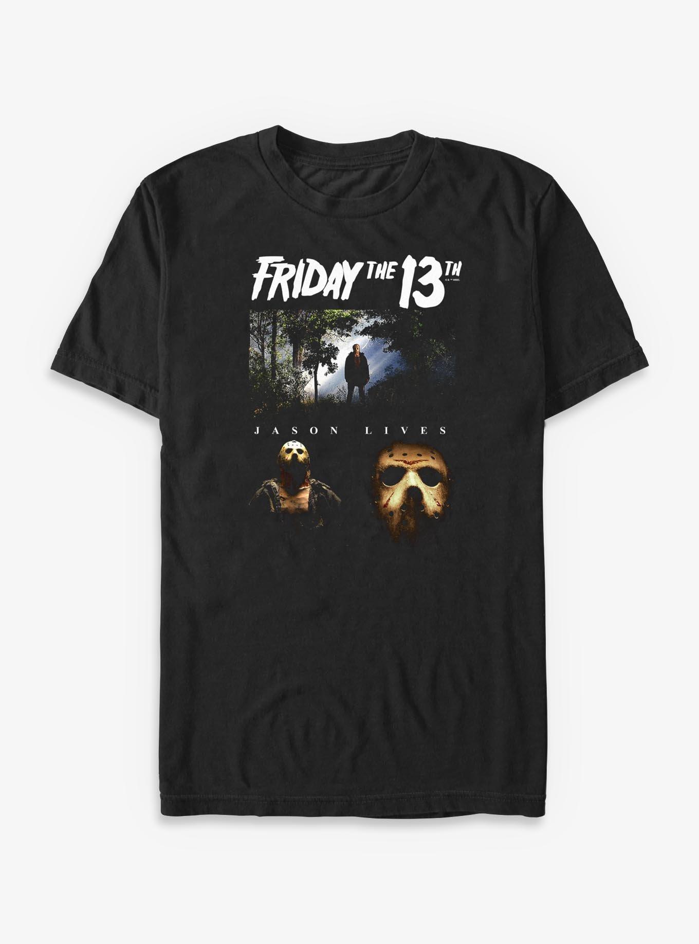 Friday the 13th Jason Lives Big & Tall T-Shirt