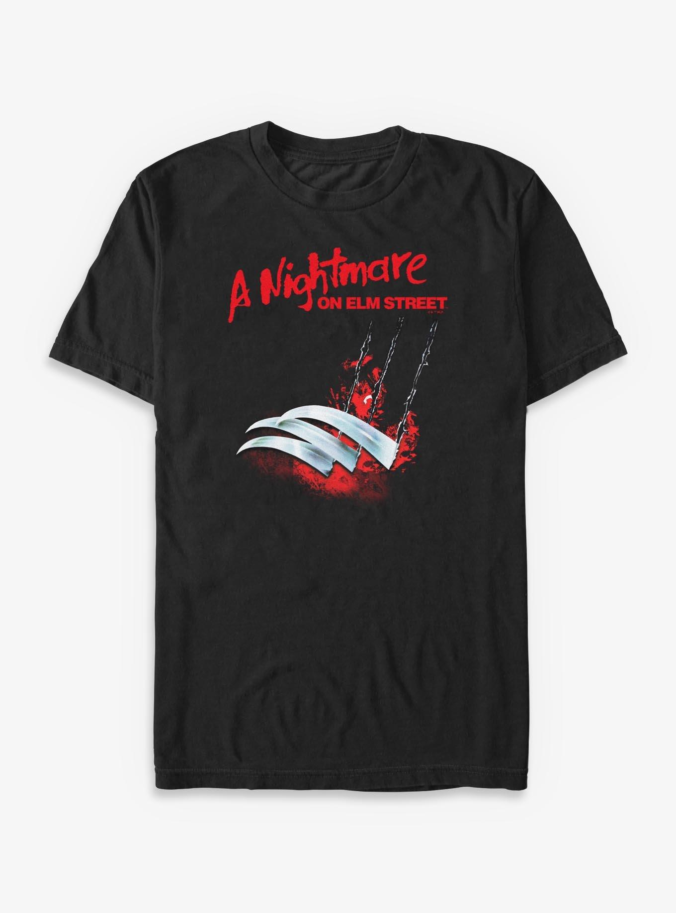 A Nightmare on Elm Street Freddy Claws Big & Tall T-Shirt