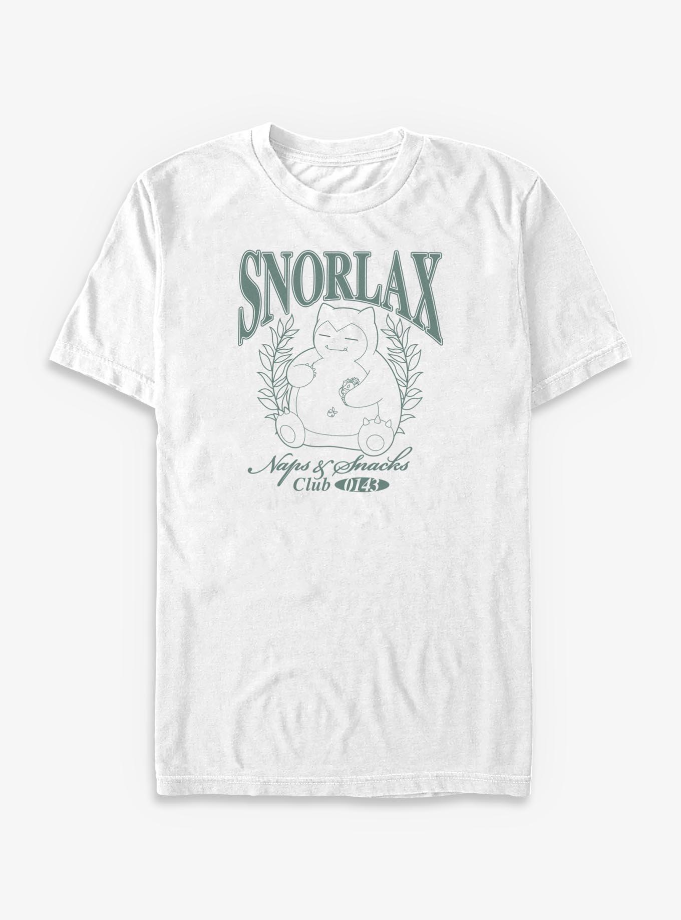 Pokemon Snorlax Collegiate Big & Tall T-Shirt