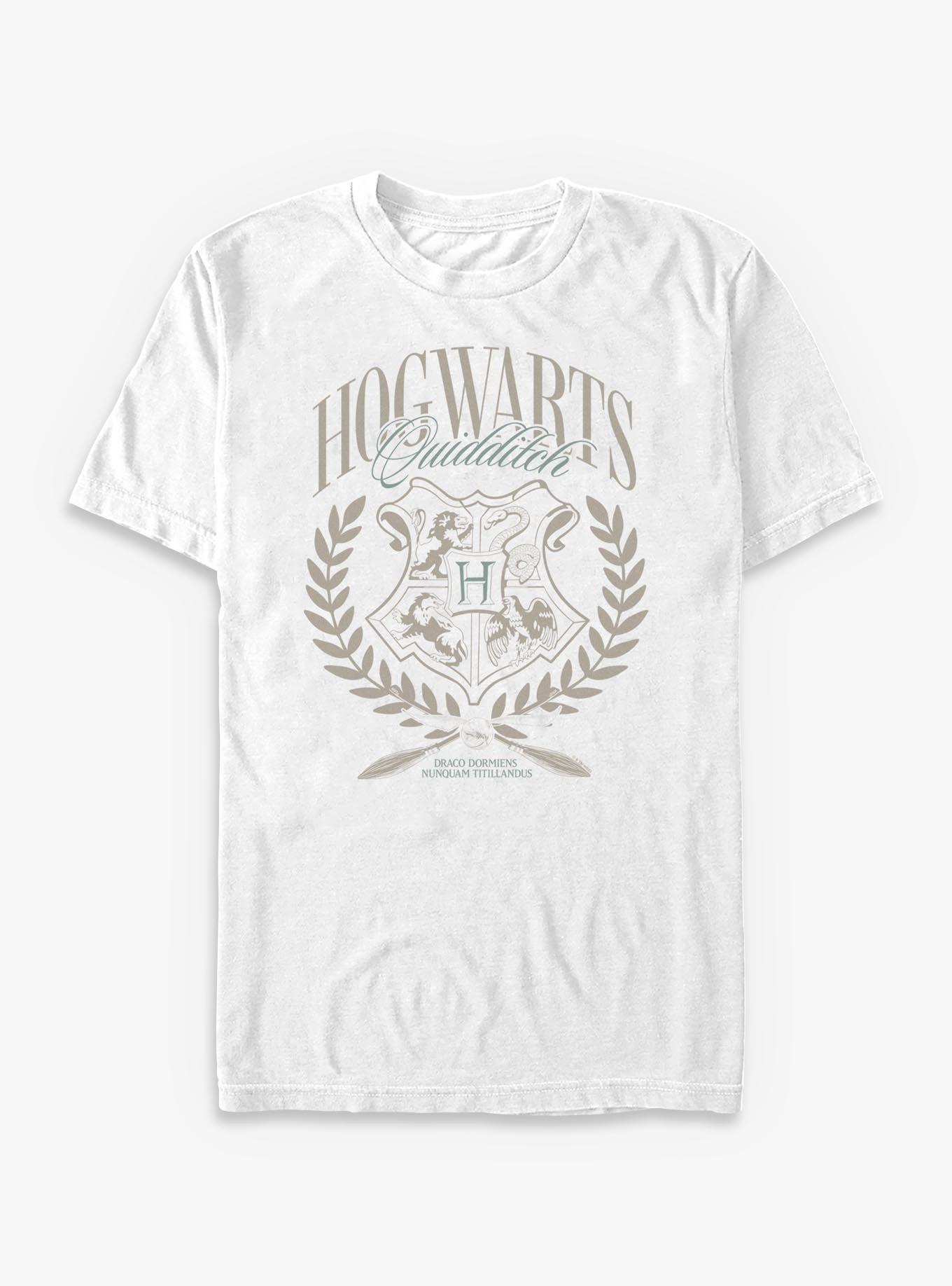 Harry Potter Quidditch Hogwarts Crest Big & Tall T-Shirt