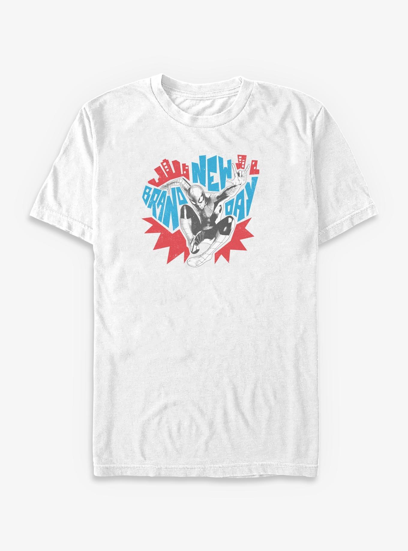 Marvel Spider-Man: Brand New Day City Silhouette Big & Tall T-Shirt