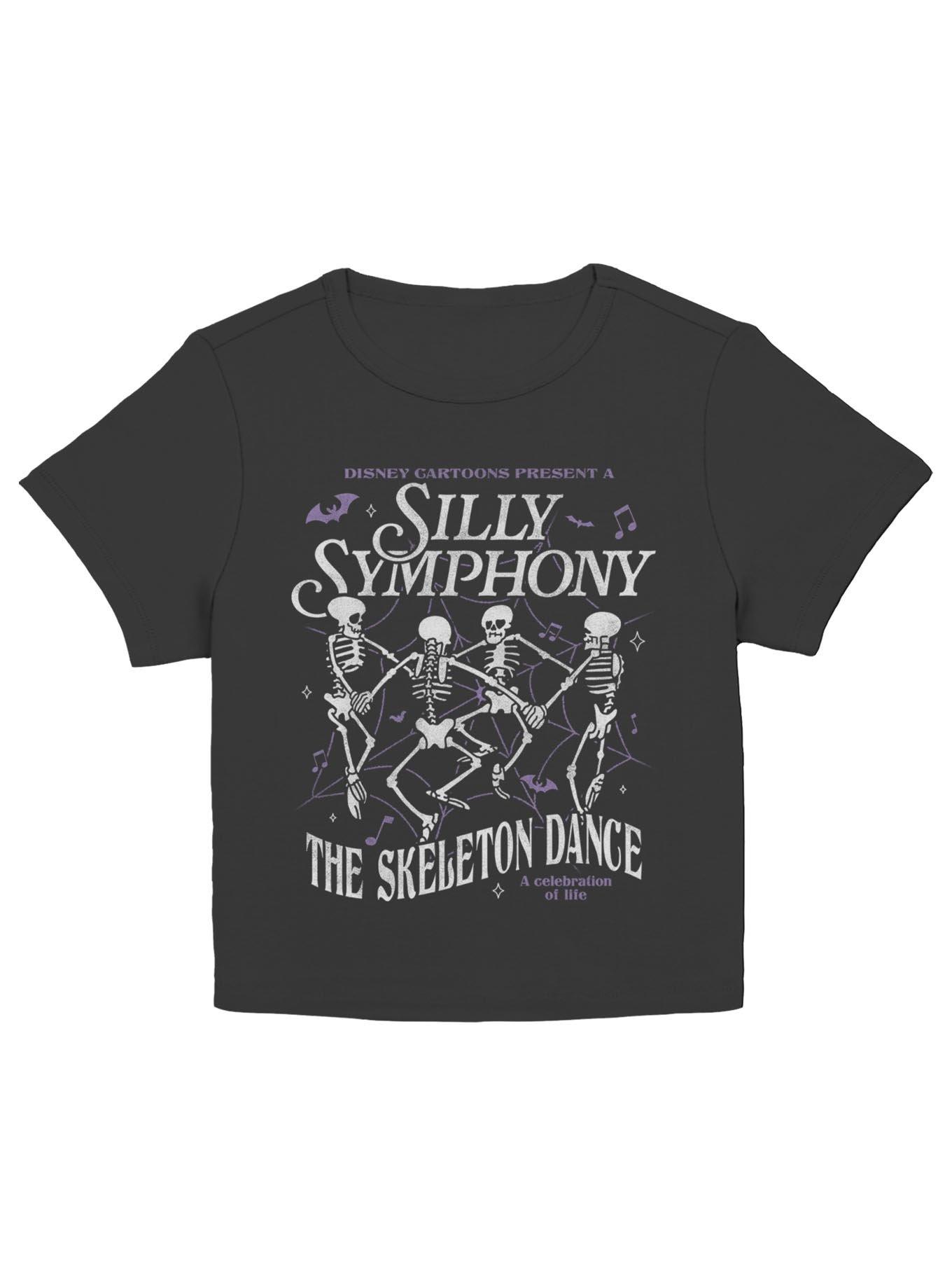 Disney Silly Symphony The Skeleton Dance Women Baby T-Shirt