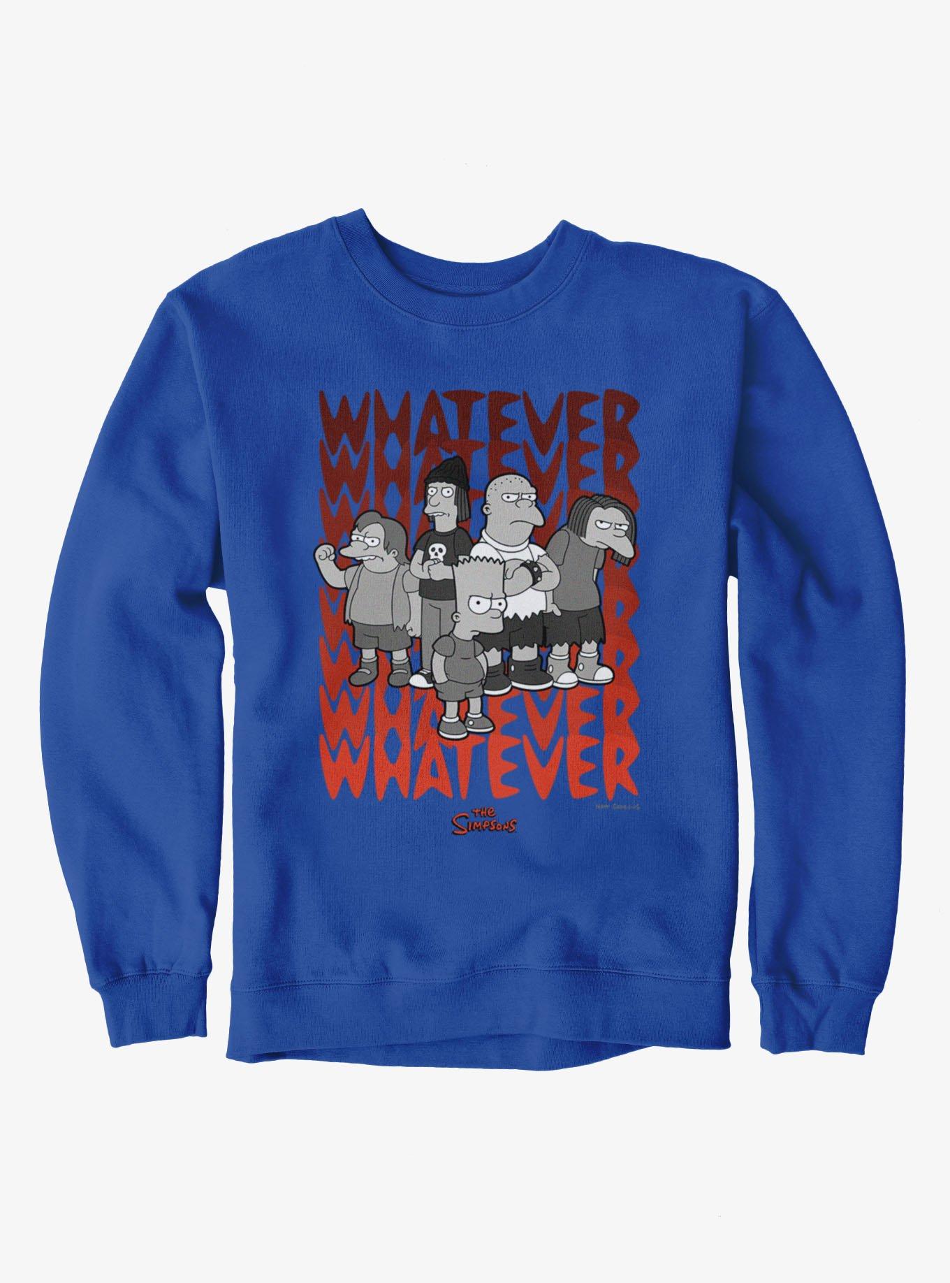 The Simpsons Springfield Bullies Whatever Sweatshirt