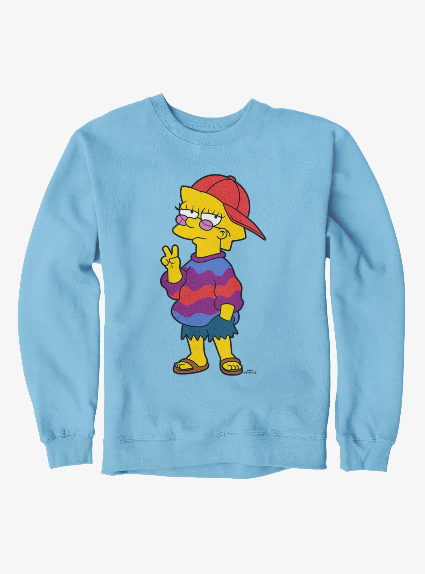 The Simpsons Chill Summer Lisa Sweatshirt