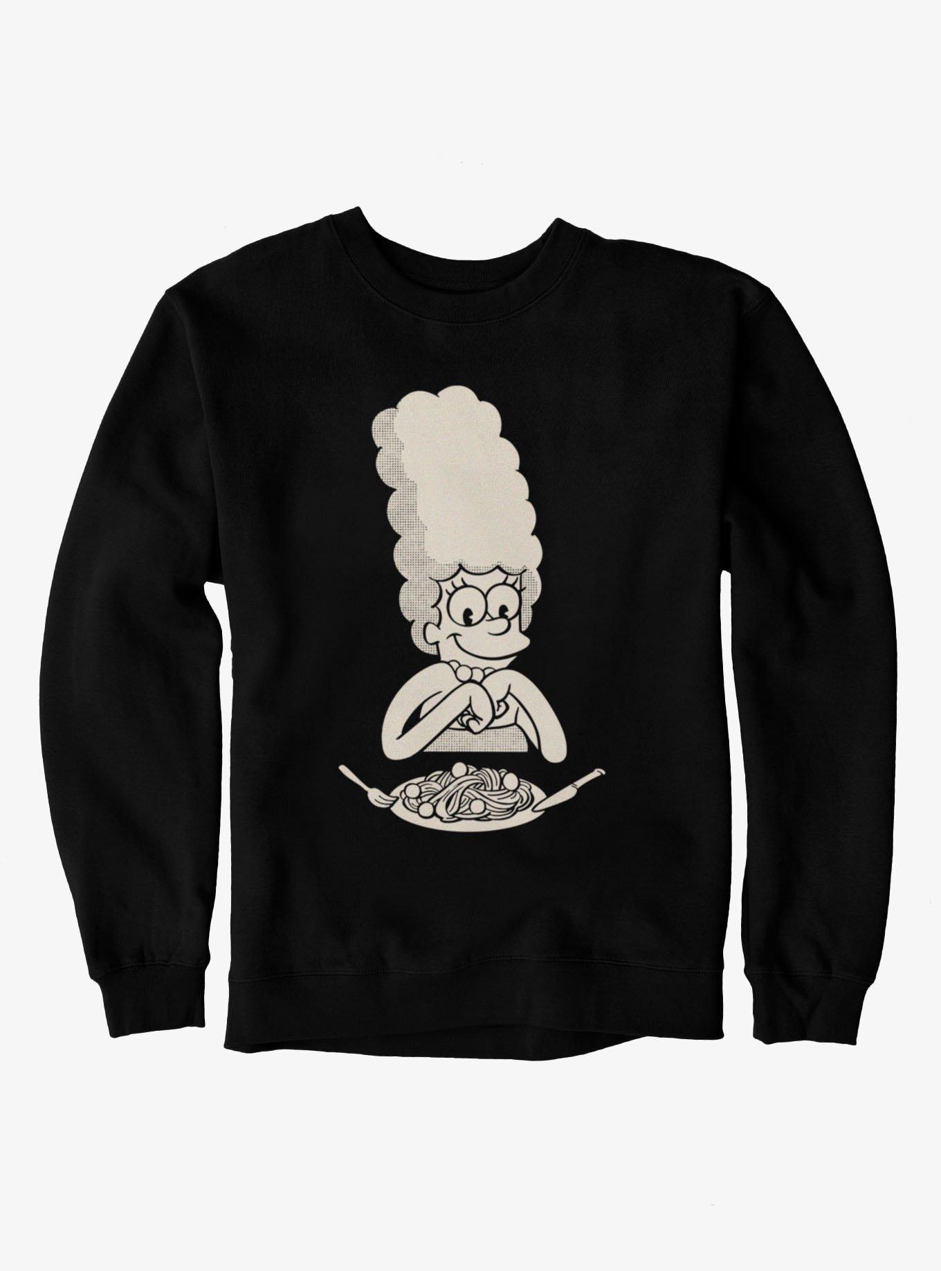 The Simpsons Classic Cartoon Marge Sweatshirt, , hi-res view 1