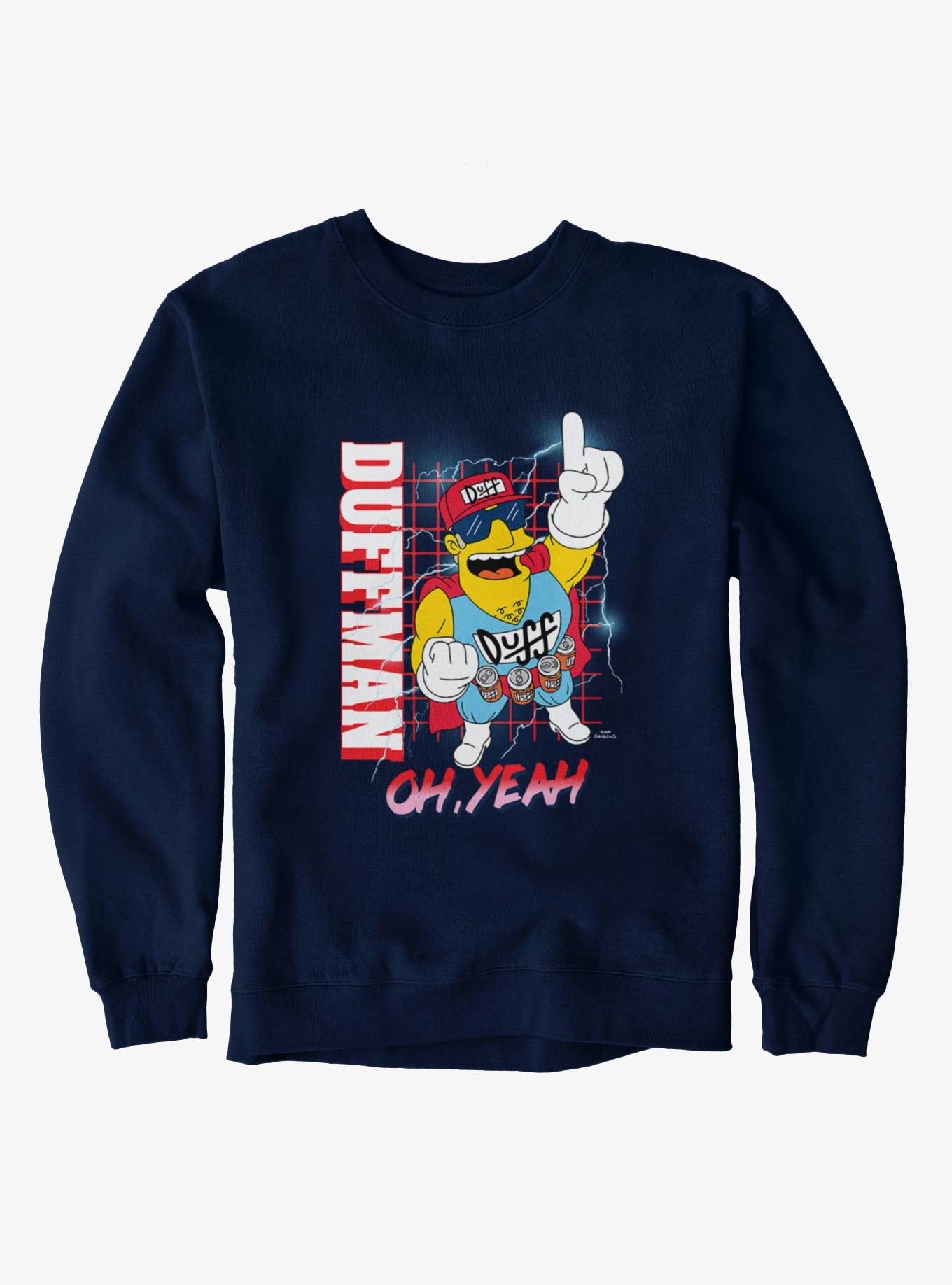The Simpsons Duffman Oh, Yeah Sweatshirt