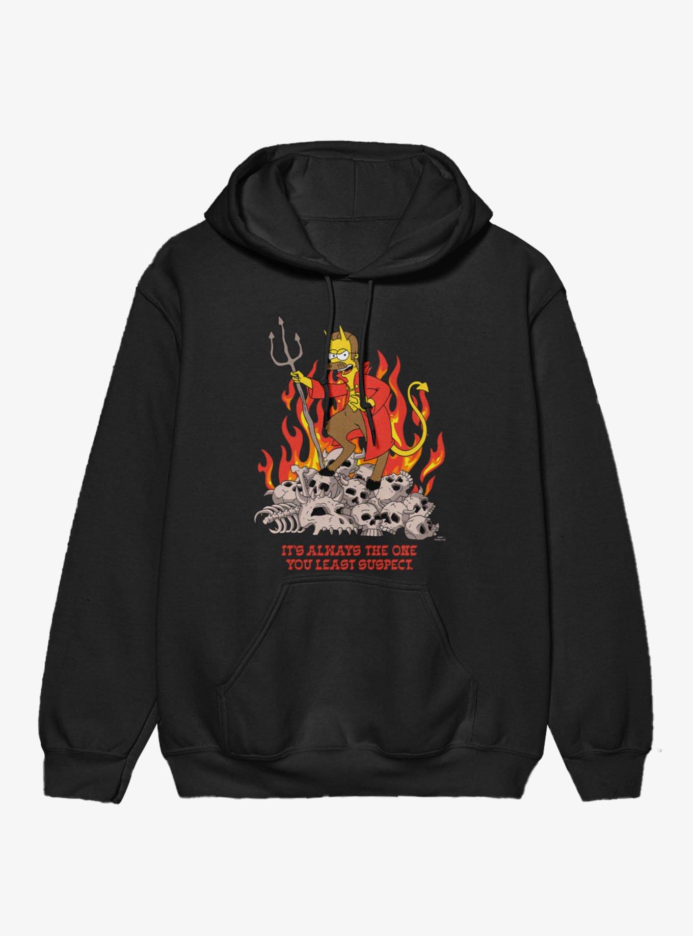 The Simpsons Devil Flanders Least Suspect Hoodie