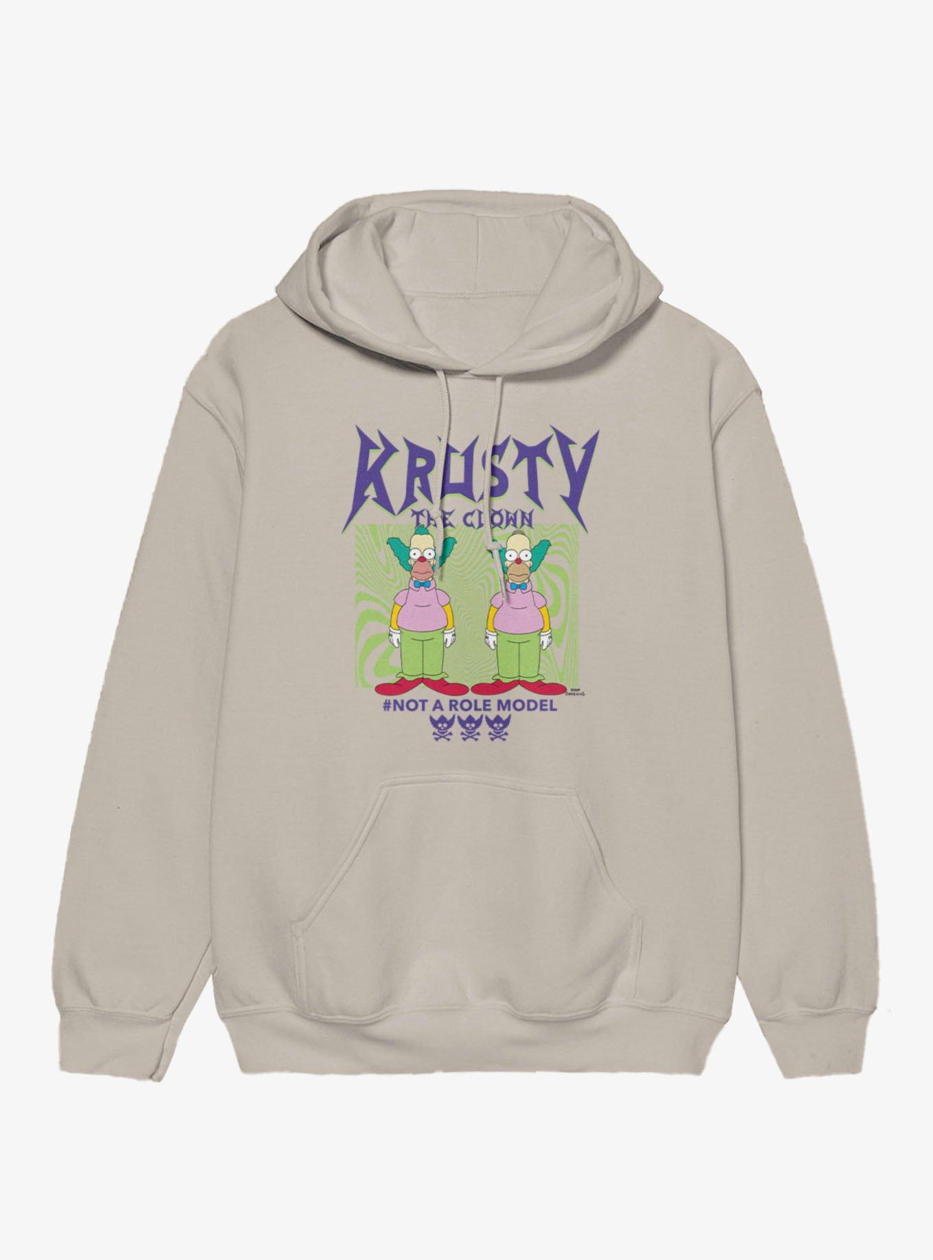The Simpsons Krusty The Clown Not A Role Model Hoodie