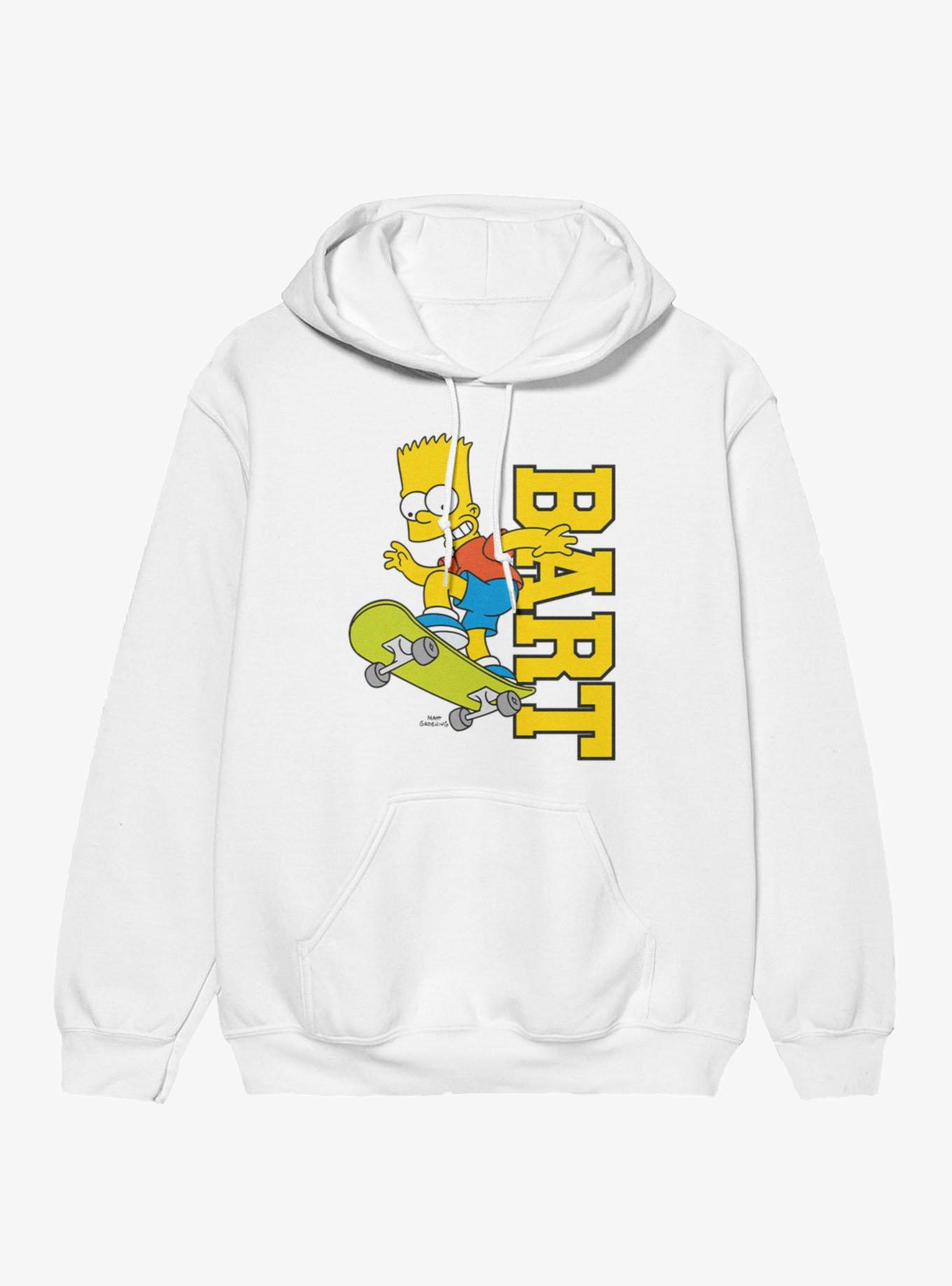 The Simpsons Bart Skateboard Hoodie