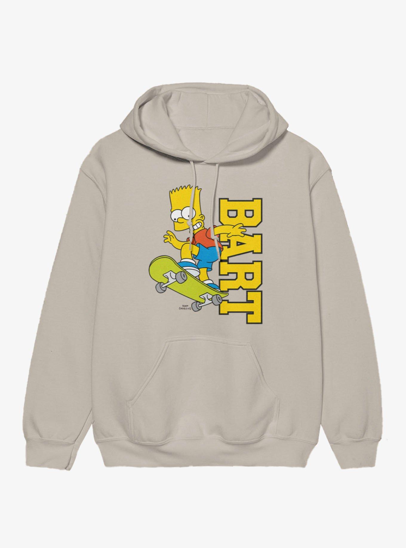 The Simpsons Bart Skateboard Hoodie