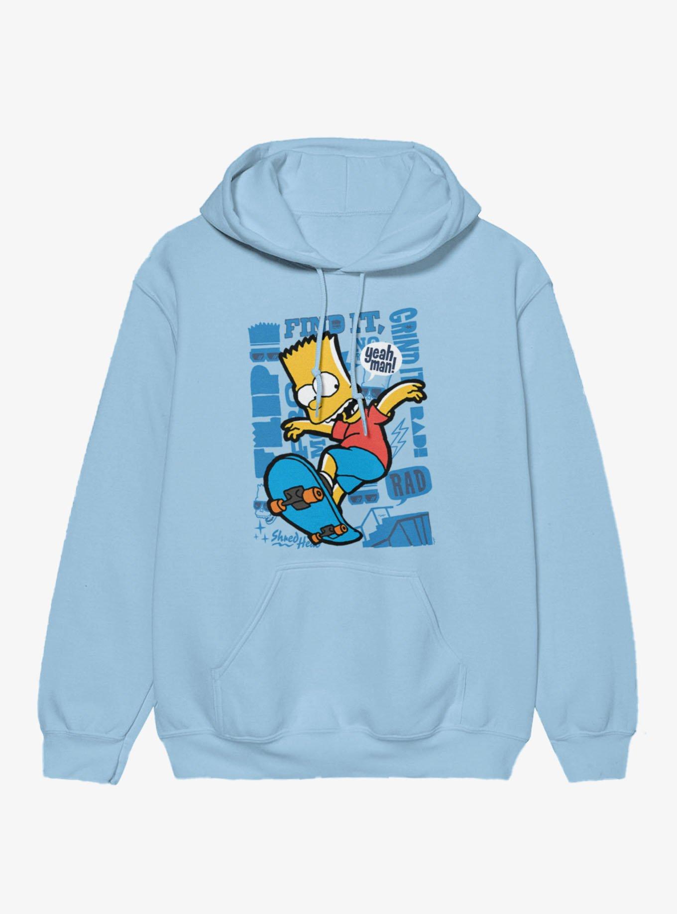 The Simpsons Find It, Grind It Rad! Bart Hoodie