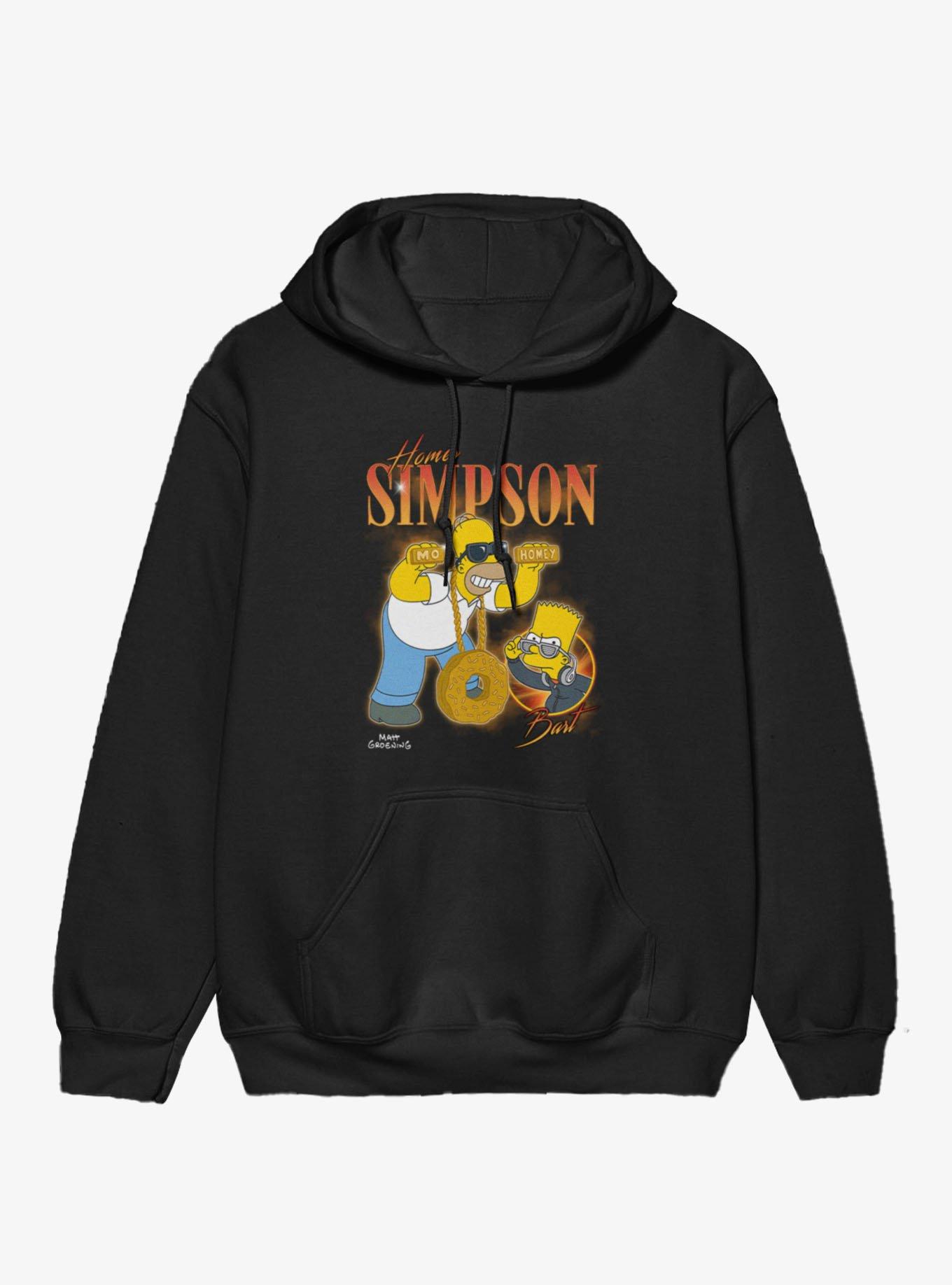 The Simpsons Homer Simpson Mo Homey Bling Hoodie