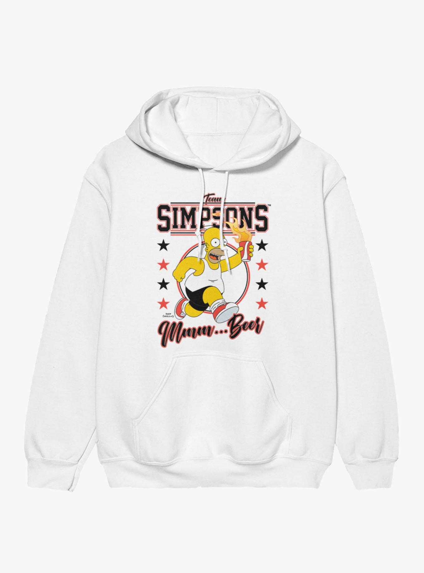 The Simpsons Team Simpsons Mmm? Beer Hoodie