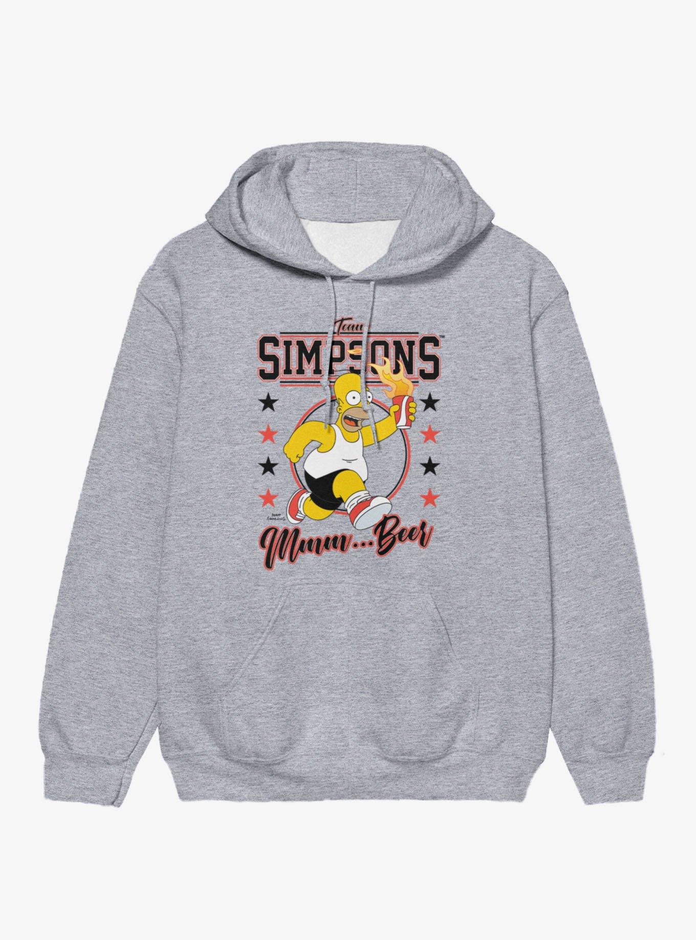 The Simpsons Team Simpsons Mmm? Beer Hoodie