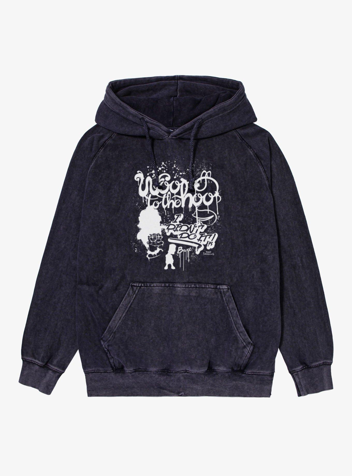 The Simpsons I Didn't Do It! Bart Mineral Wash Hoodie