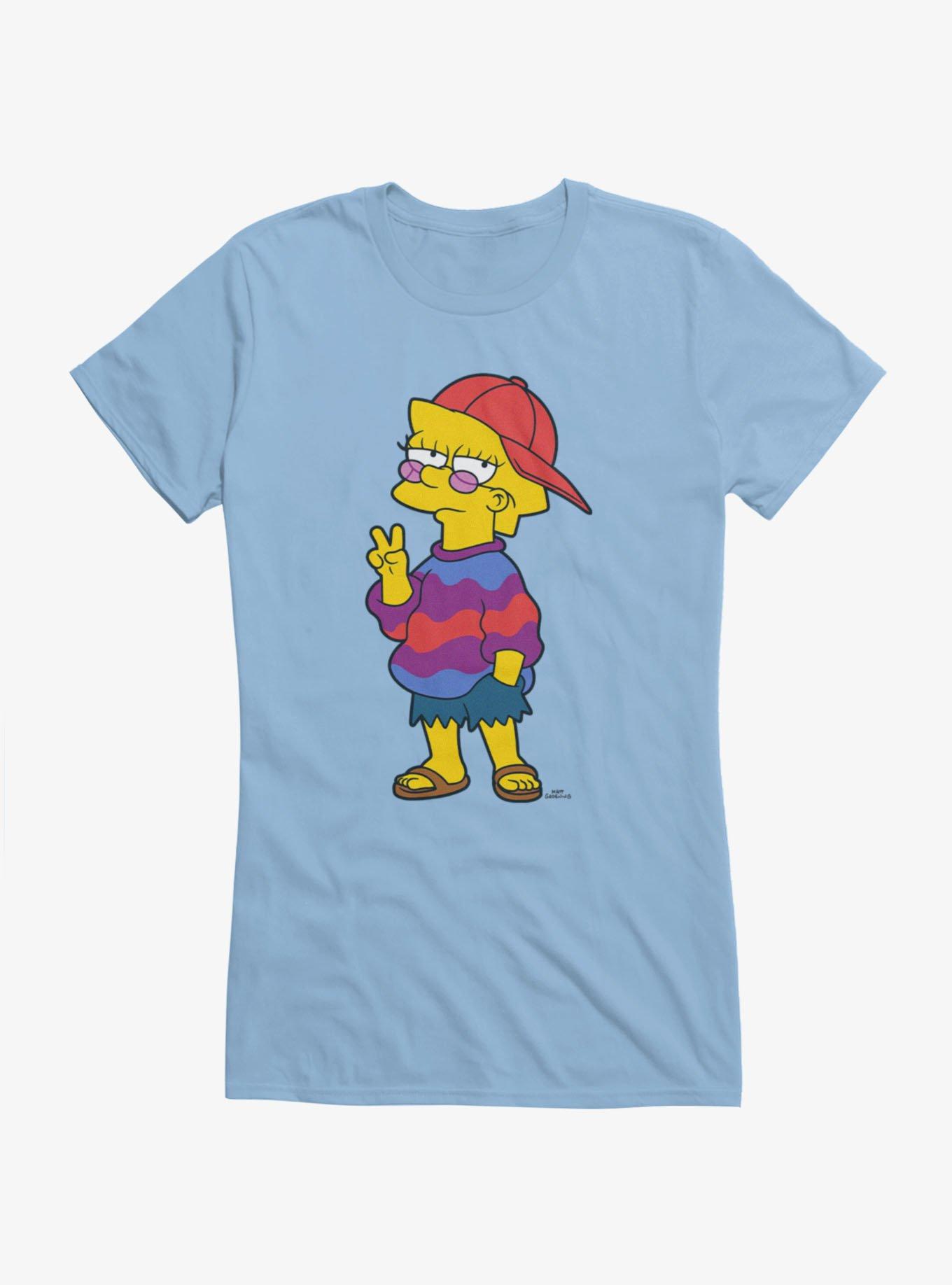 The Simpsons Chill Summer Lisa Girls T-Shirt